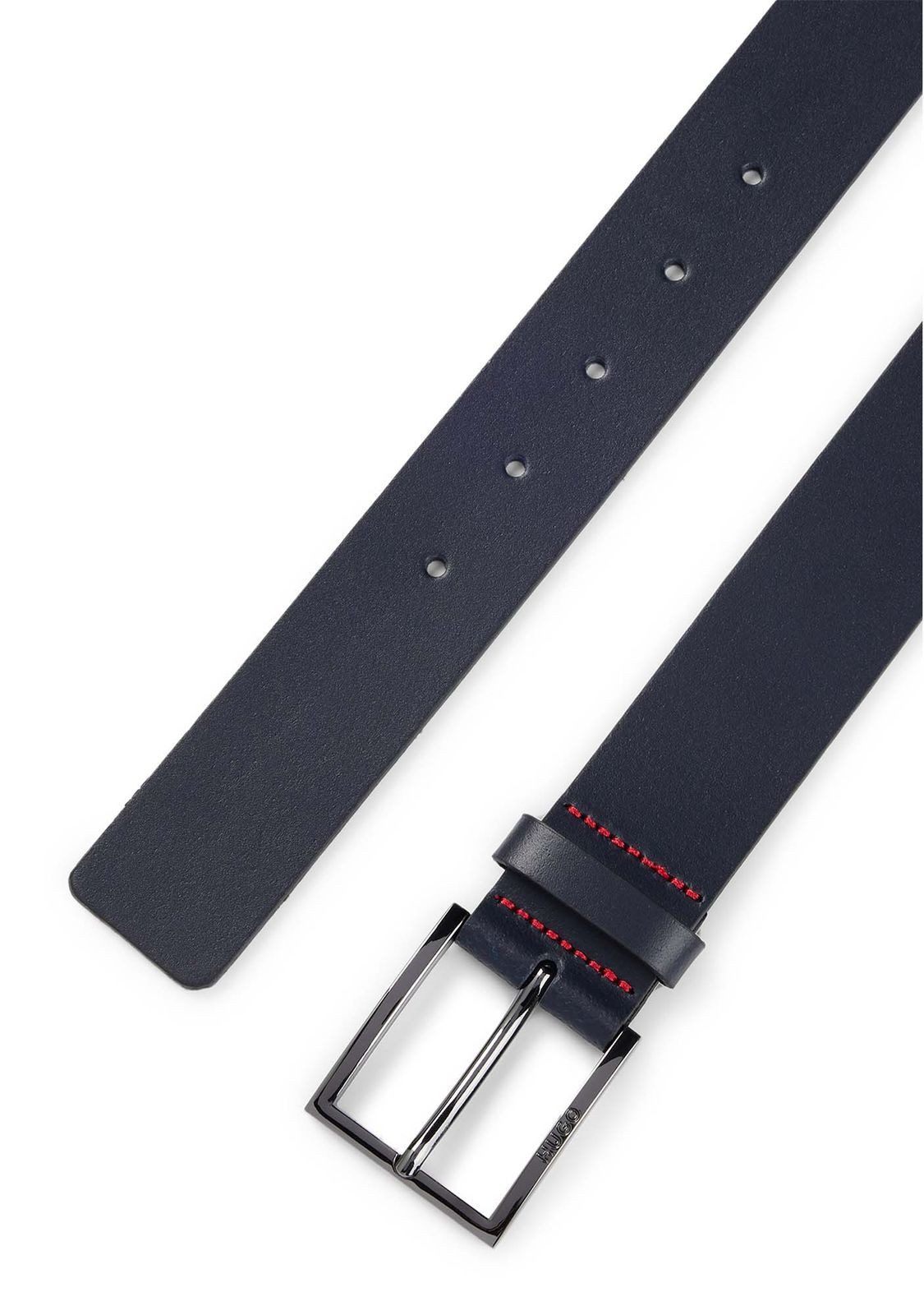 HUGO Ledergürtel Geek Sz35 Leather Belt aus echtem Rindsleder günstig online kaufen