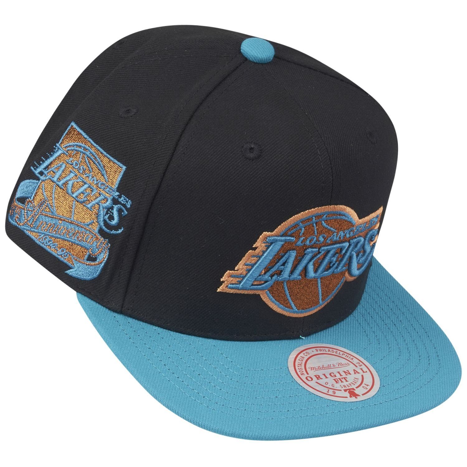 Mitchell Lakers & Los Snapback MAKE CENTS Ness Angeles Cap