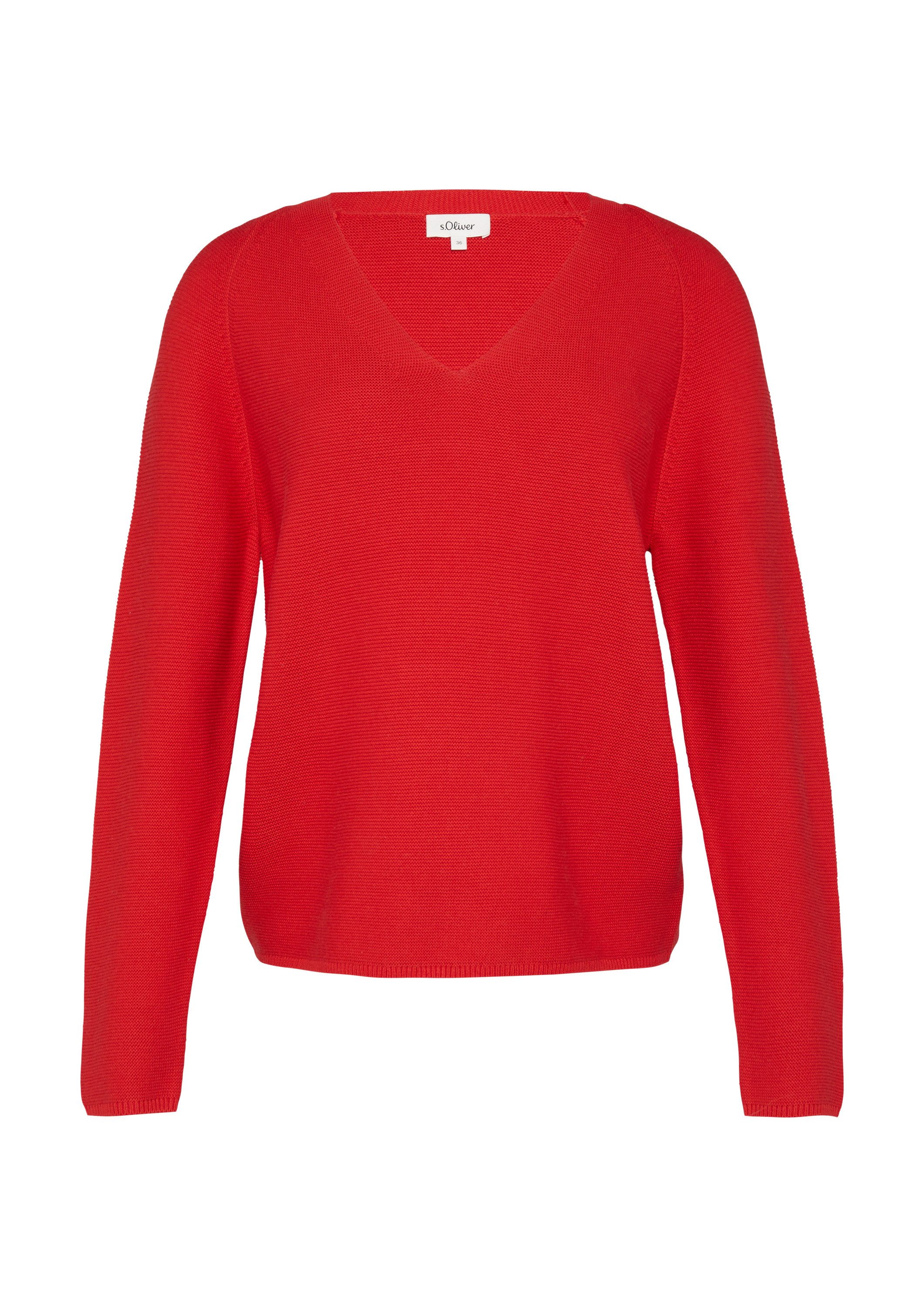 s.Oliver Longpullover Strickpullover (1-tlg) günstig online kaufen
