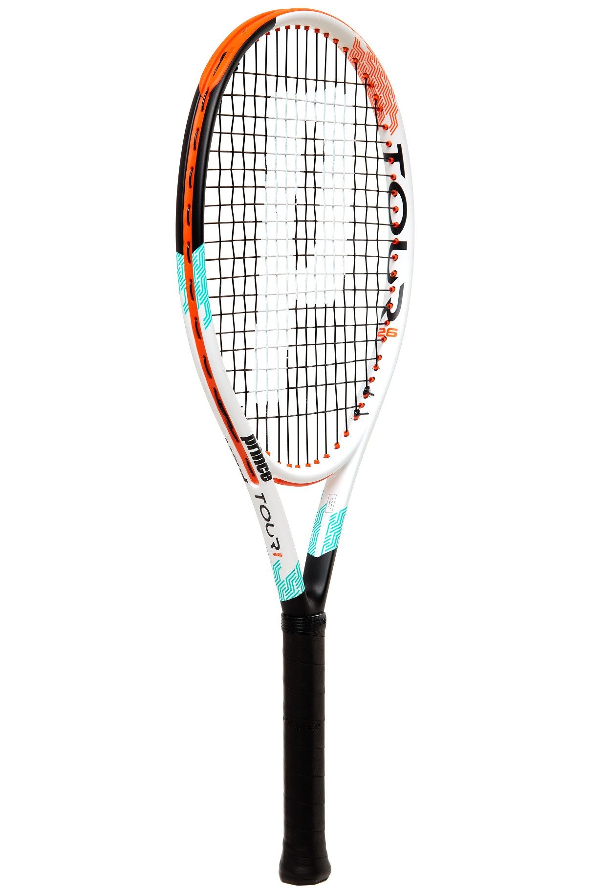 Tennisschläger Tour 26in/240g (11-14 Jahre) weiss - besaitet