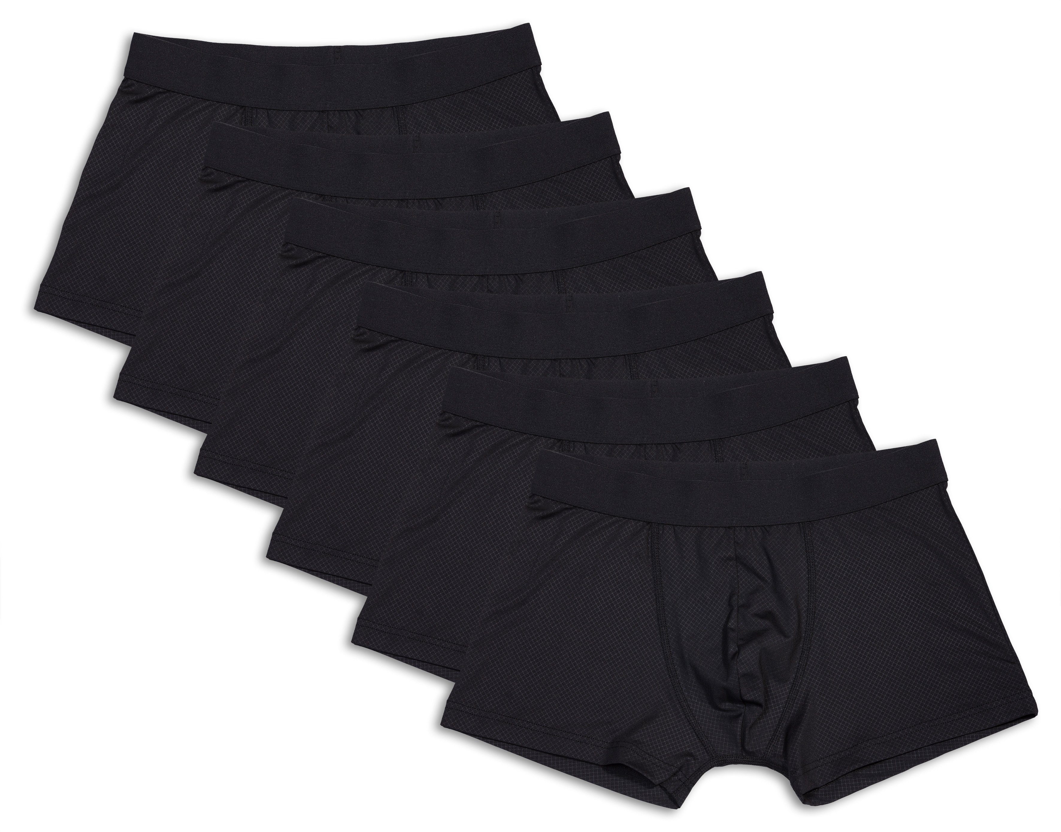 frank fields Retro Pants (6-St) Herren Retro-Pants 6er Pack aus Microfaser mit Jacquard-Bund