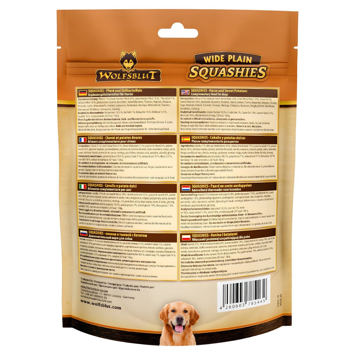 Wolfsblut Squashies Wide Plain 300 g, für: Hund
