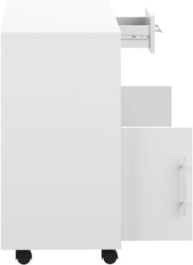 TemaHome Mehrzweckschrank Marius Breite 89 cm, auf Rollen