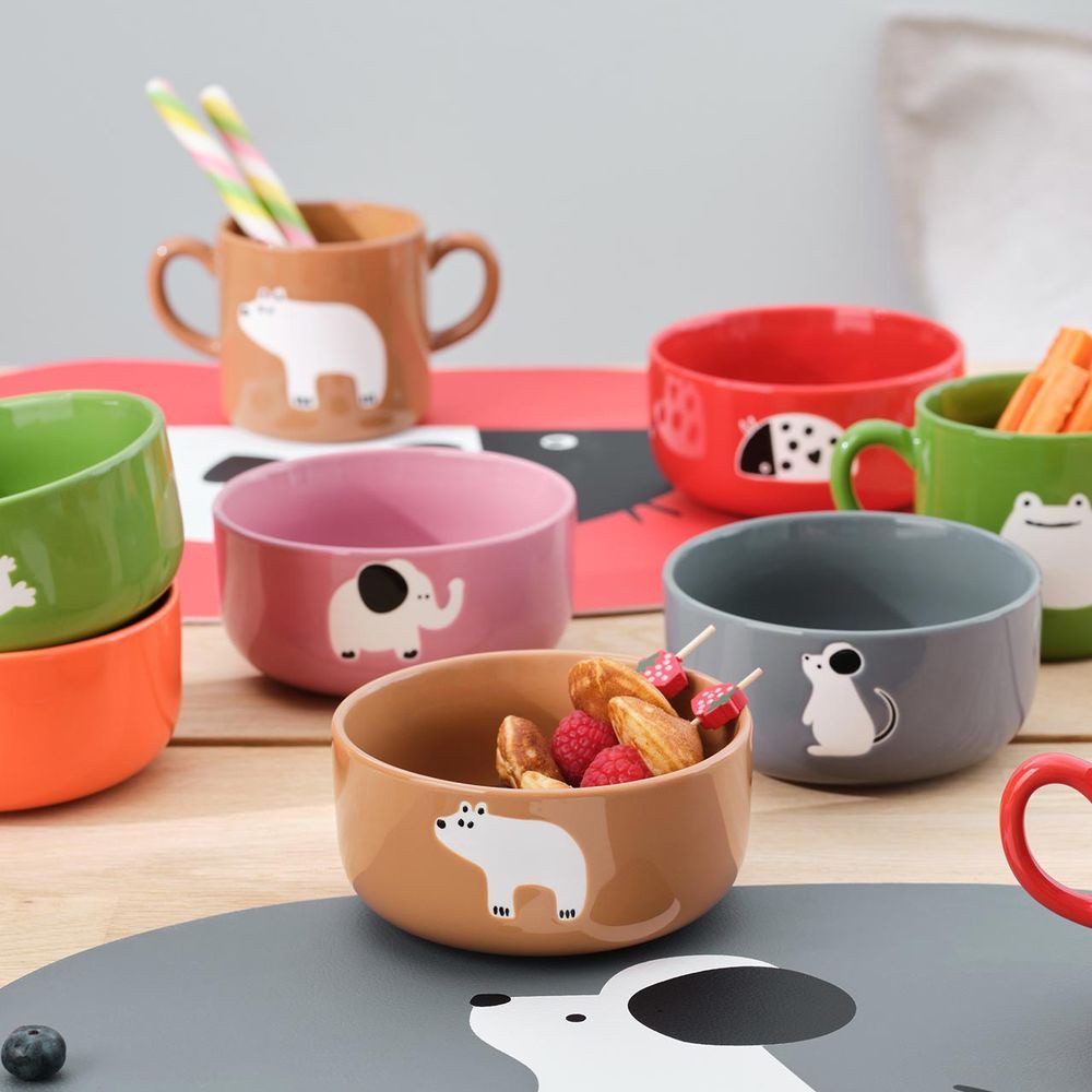 ASA SELECTION Servierschale ASA Selection Schale Kids Buddies, Ente, Porzellan