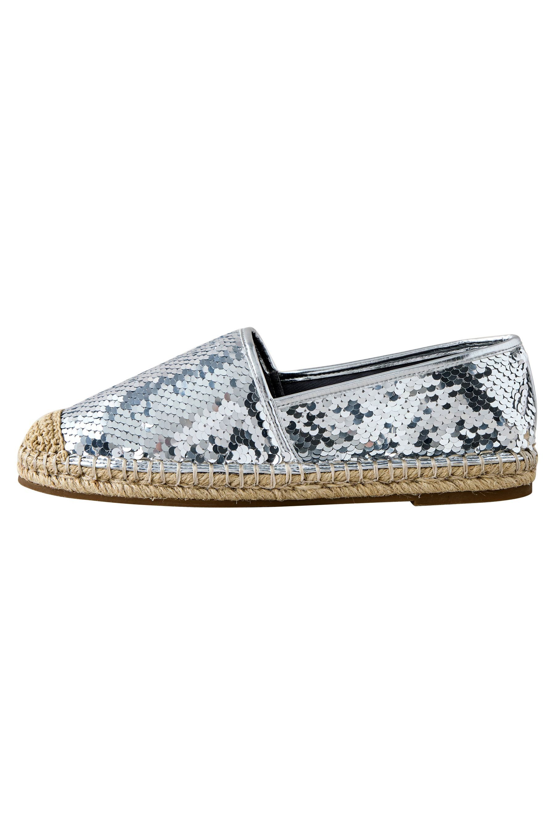 Next Forever Comfort® Hochgezogene, flache Espadrilles Espadrille (1-tlg)