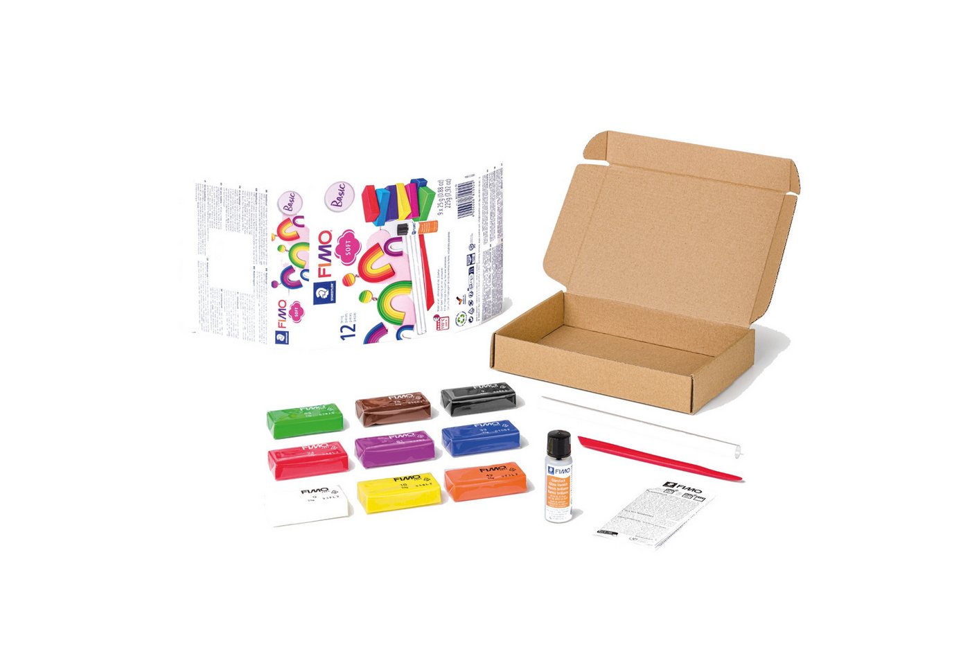 Thumbnail - STAEDTLER Modelliermasse STAEDTLER FIMO soft 8023 Modelliermasse-Set - Basicpack