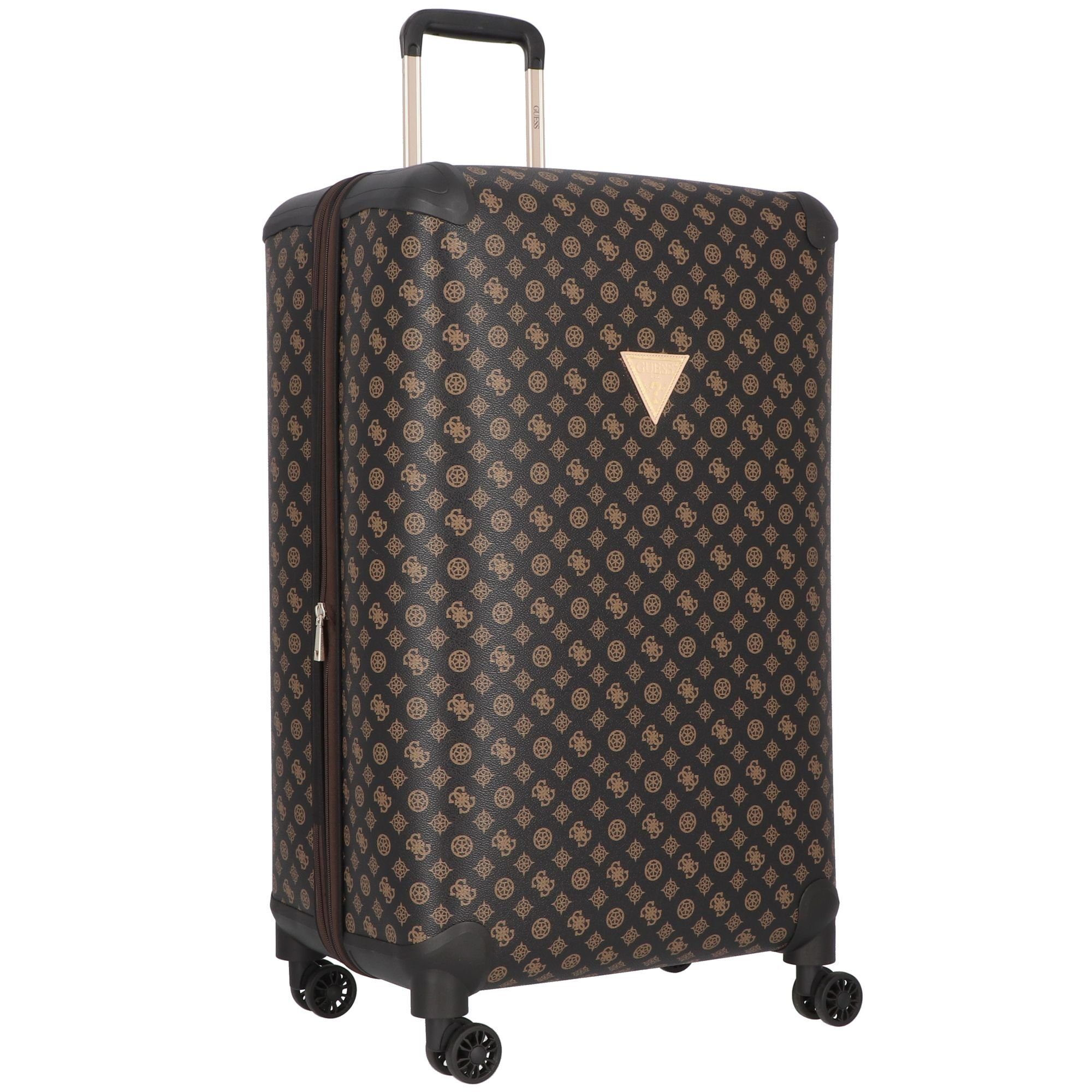 Guess Weichgepäck-Trolley Wilder Travel, 4 Rollen, Polyurethan brown