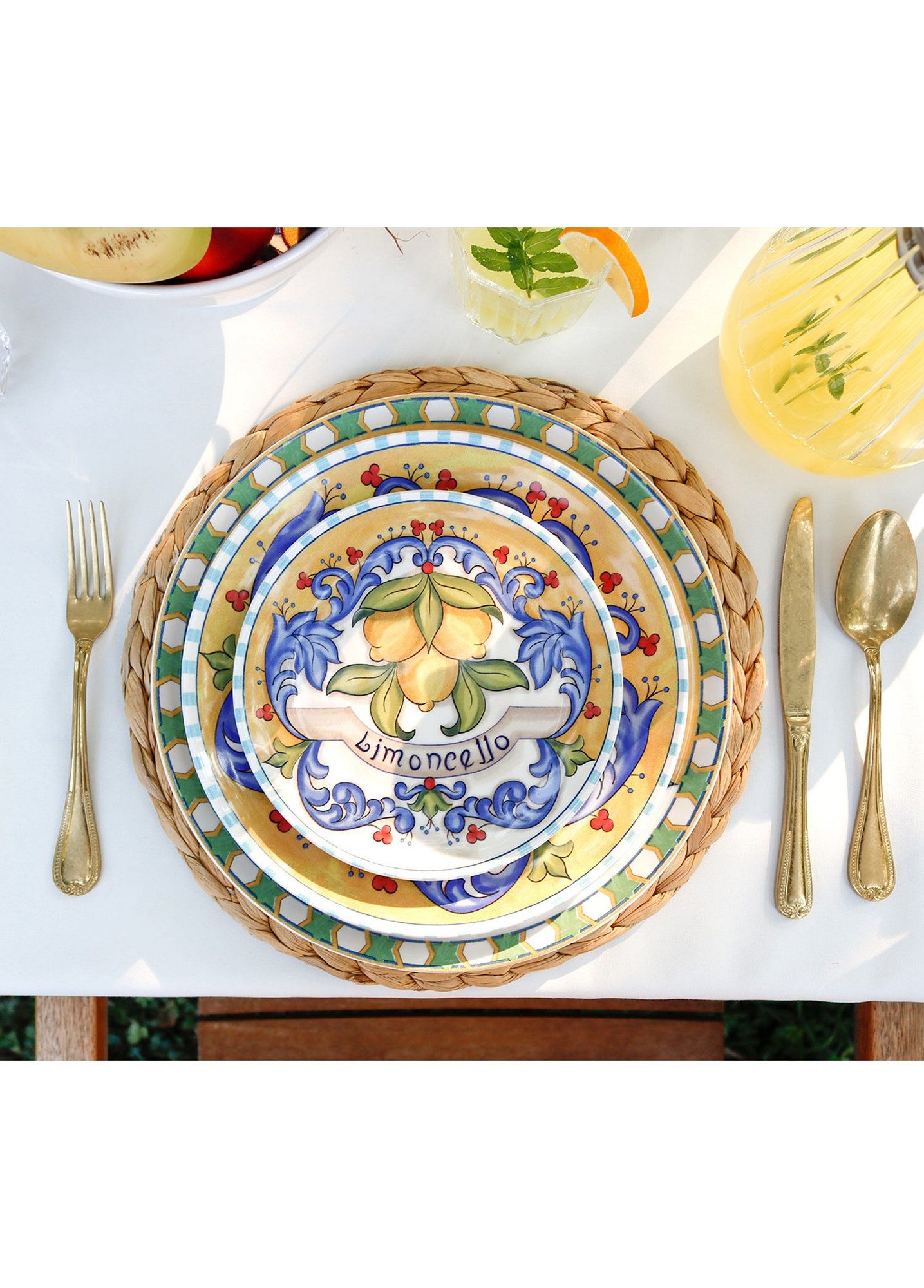 Hermia Concept Teller-Set 100% CERAMIC, 19 cm A1491 (6-tlg)