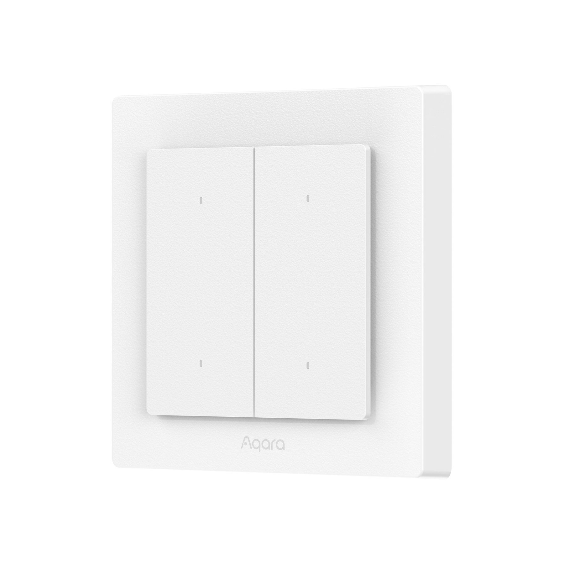 Aqara AQARA Lichtschalter Smart H2, WS-K08D, 4 Buttons, 2 Channels Smarter Lichtschalter