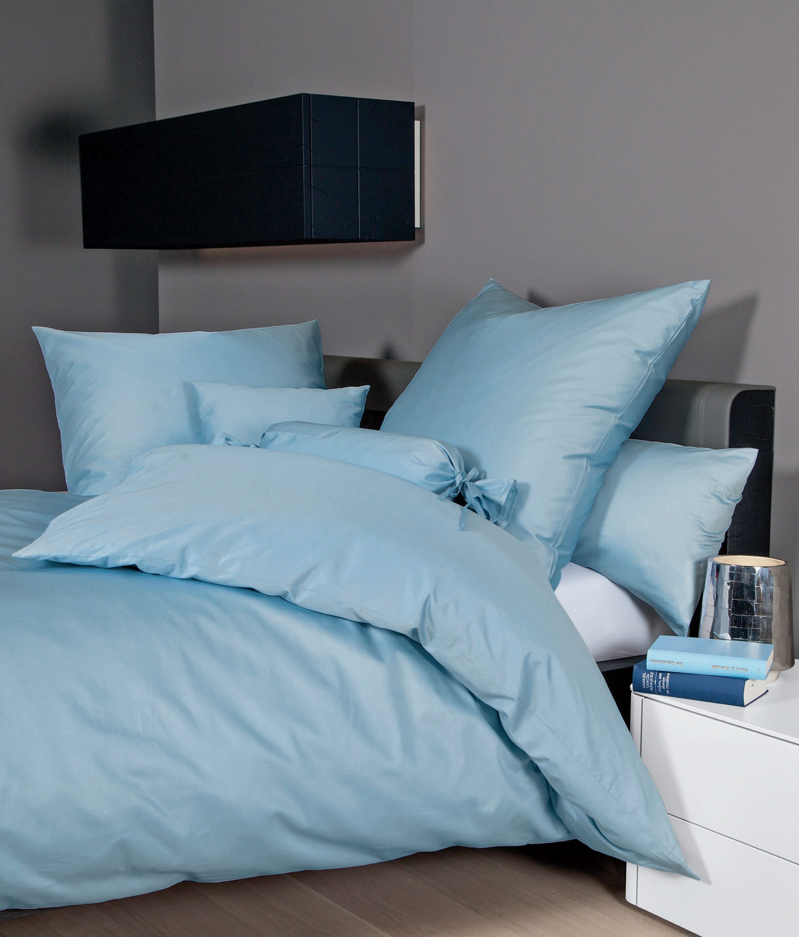 Janine Bettwäsche Janine Bettwäsche COLORS Mako-Satin günstig online kaufen