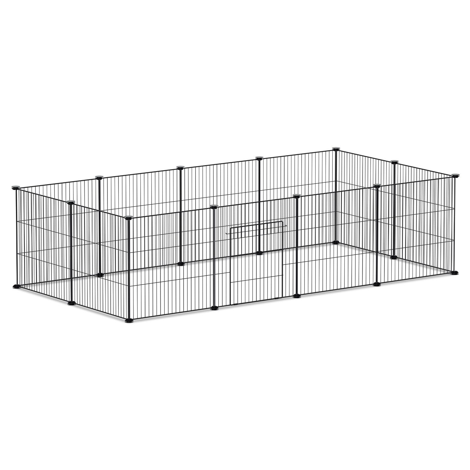 Clanmacy Freigehege Freigehege DIY Hamster Welpenauslauf Laufgitter 12Stück 35x35cm