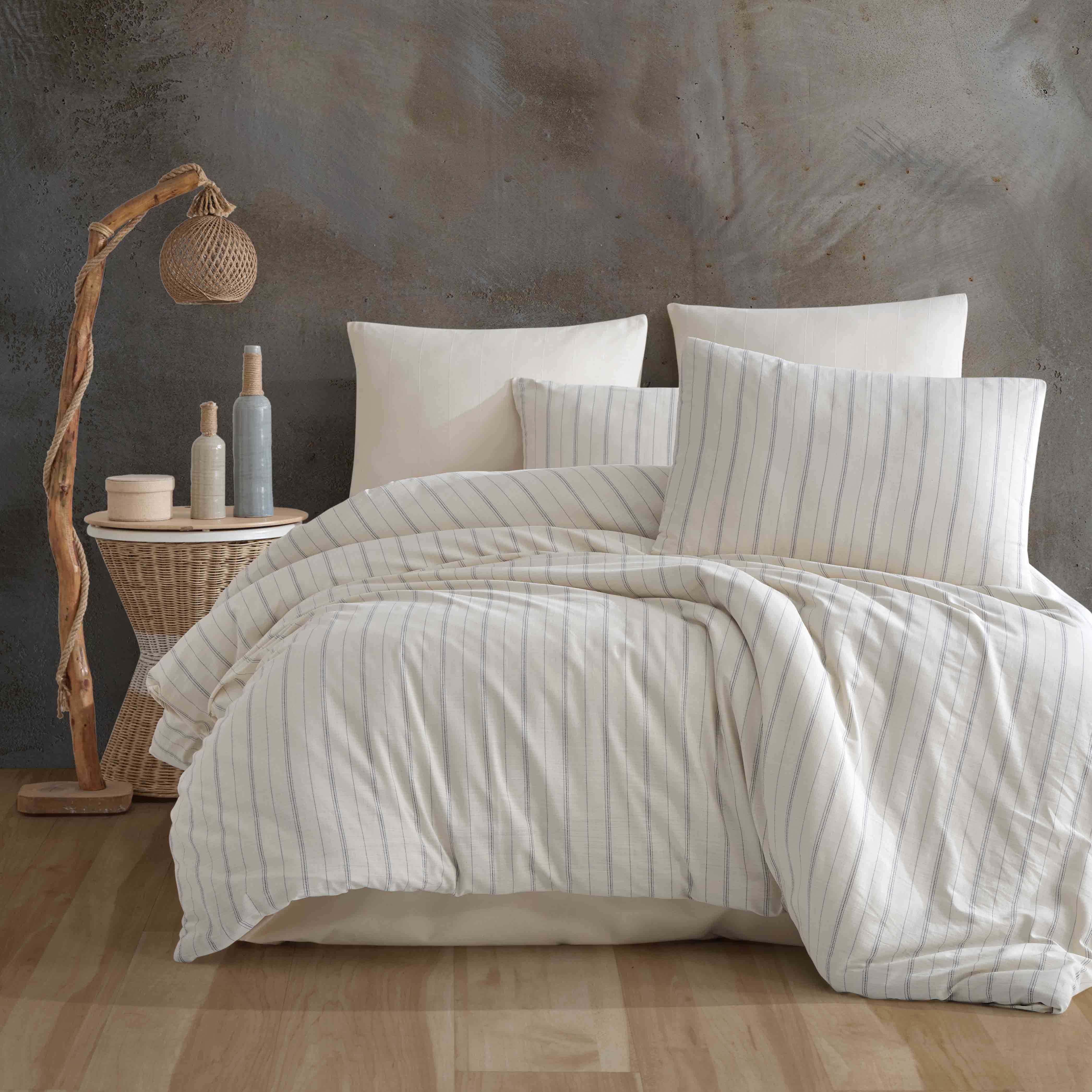 Buymax Bettwäsche Luxury Natur Bettwäsche, Premium Qualität, Slub Yarn Dyed günstig online kaufen