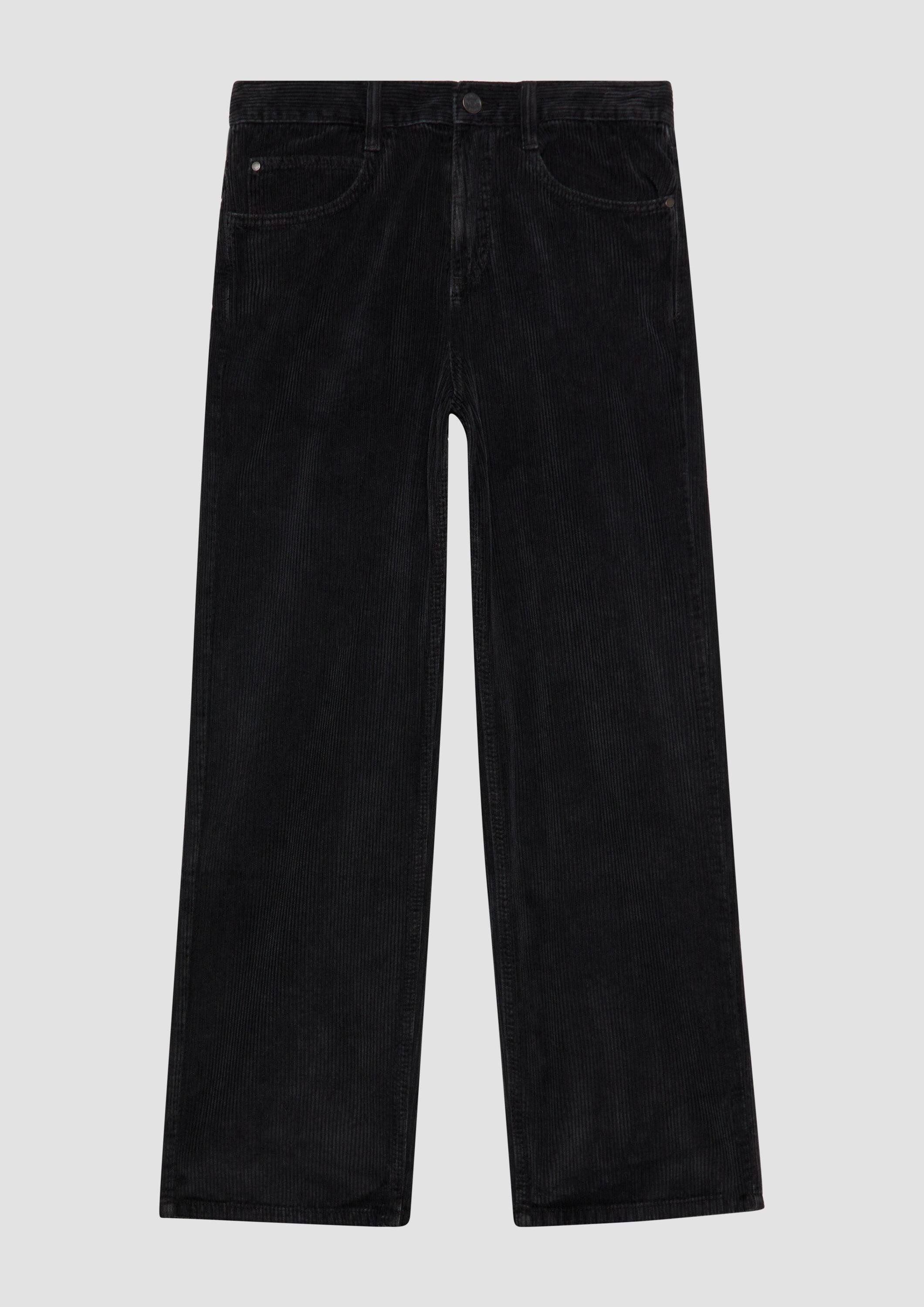 s.Oliver Chinos Hose BAGGY Cordhose Baggy / Relaxed Fit / Mid Rise / Wide Leg