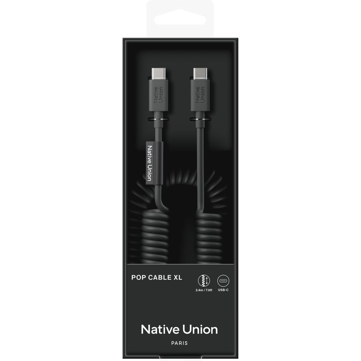 NATIVE UNION POP Cable XL 2.4M 60W Smartphone-Adapter
