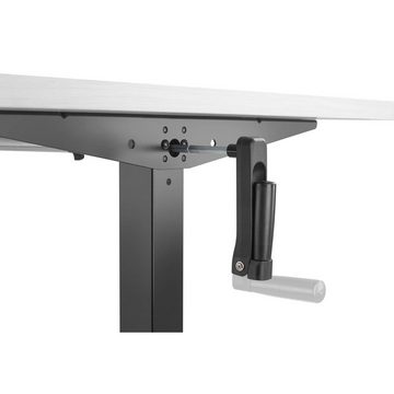 Fromm&Starck Schreibtisch Höhenverstellbares Schreibtischgestell STAR_DESK_24 - manuell - 70kg