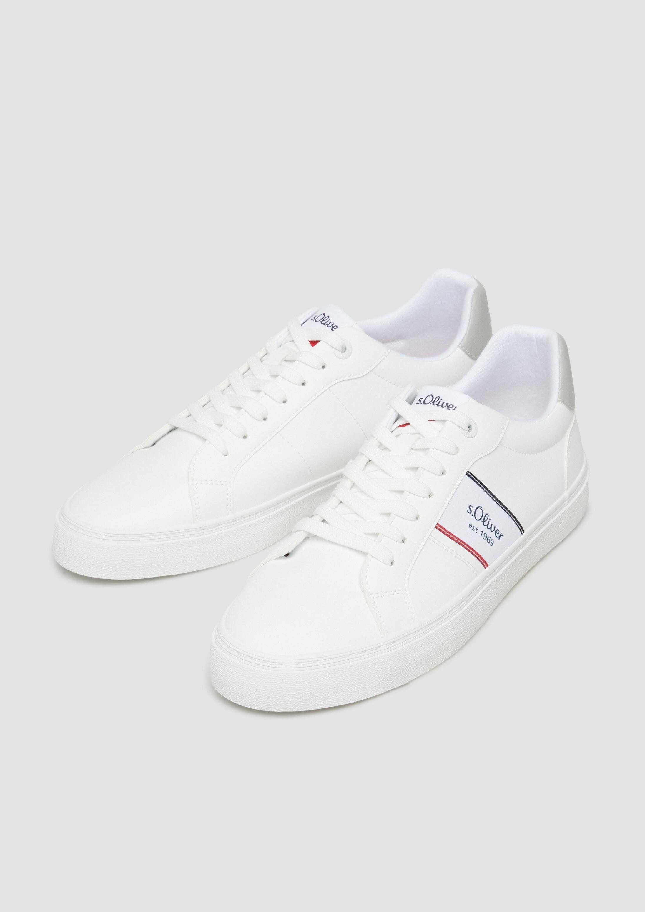 s.Oliver Sneakers Sneaker Sneaker in Leder-Optik