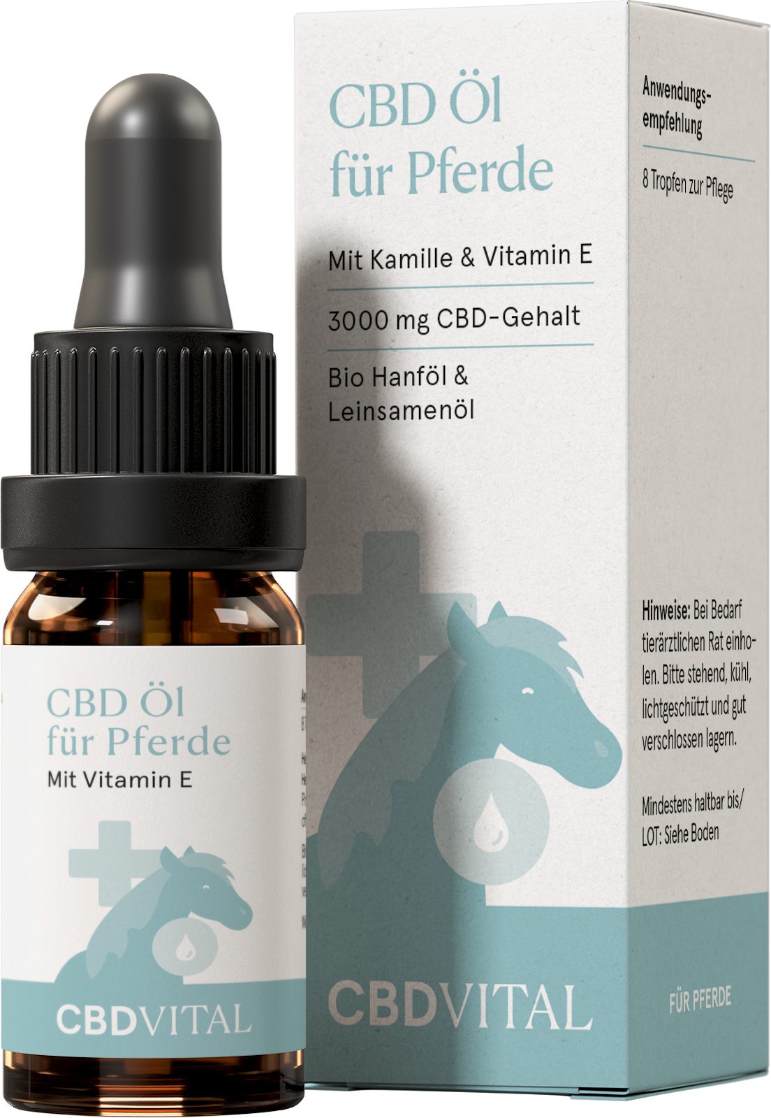 CBD Öl für Pferde 30% Tropfen