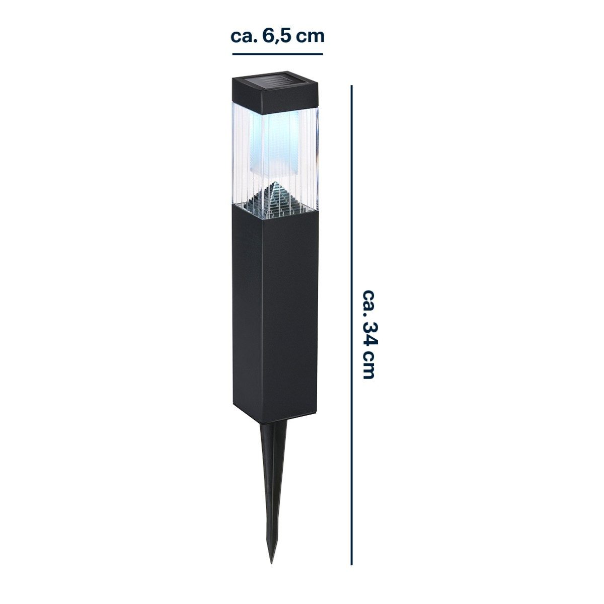 Grundig Gartenleuchte Grundig Solar Gartenbeleuchtung 1 Stück