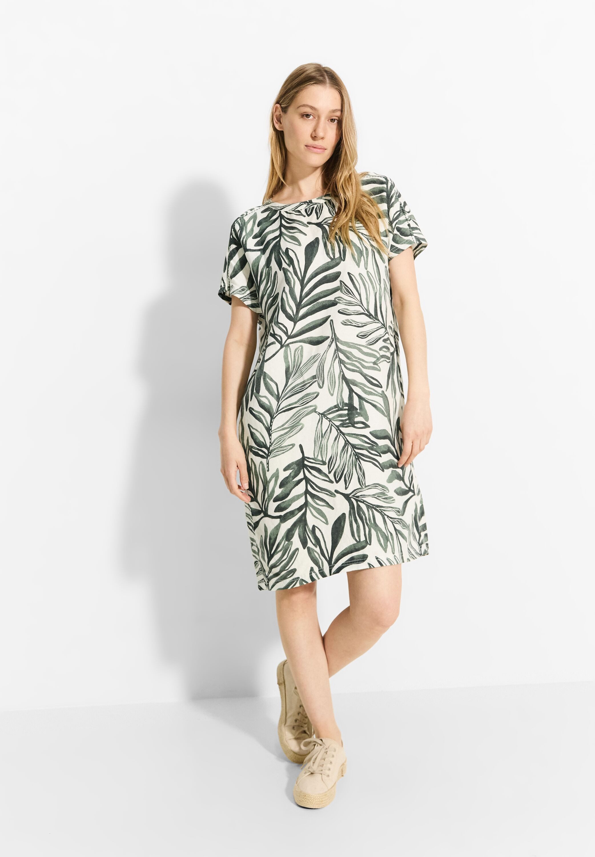 CECIL Sommerkleid im Leinenmix günstig online kaufen