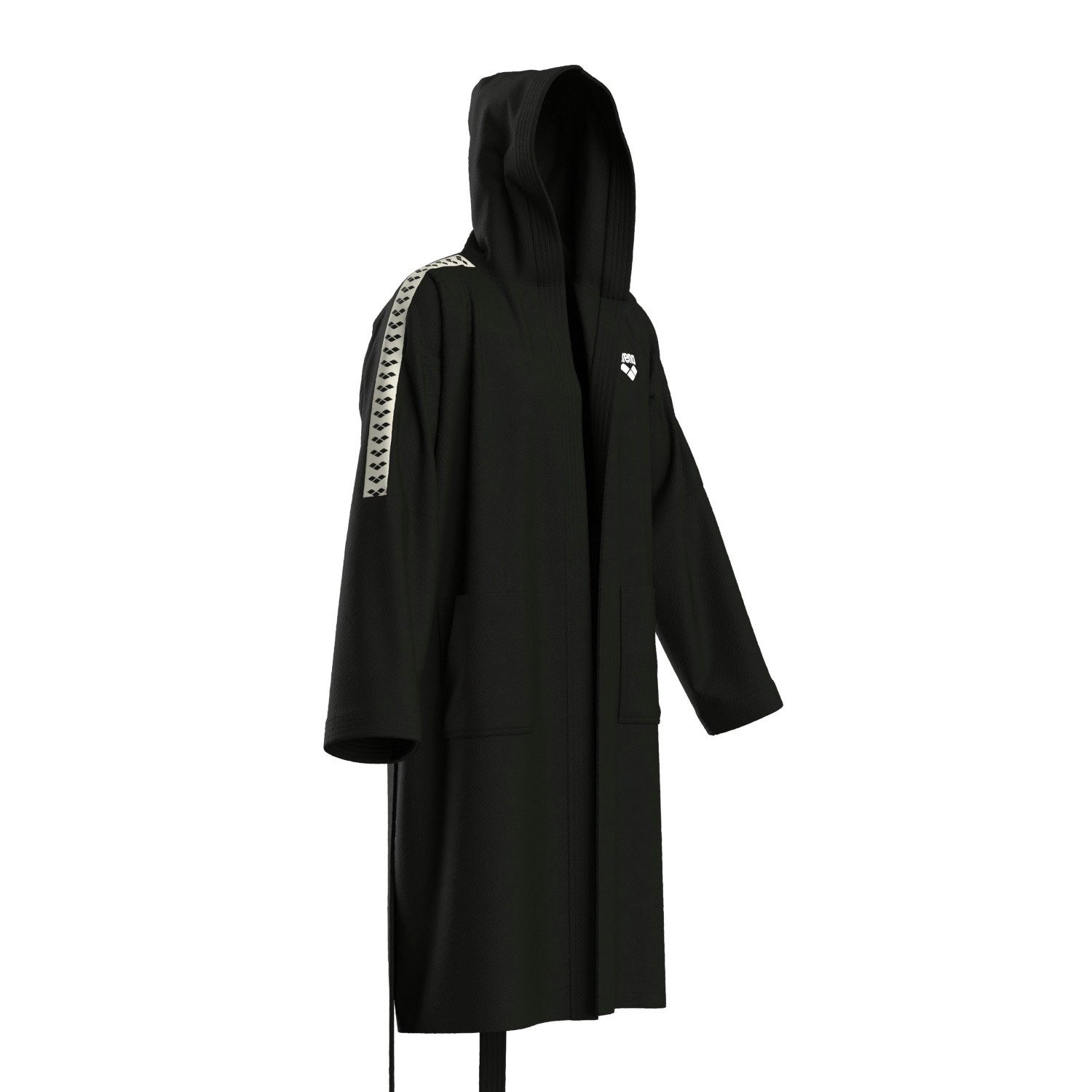 Arena Bademantel Arena Unisex Bademantel Team Stripe 009029, Standardgröße, Ohne Verschluss