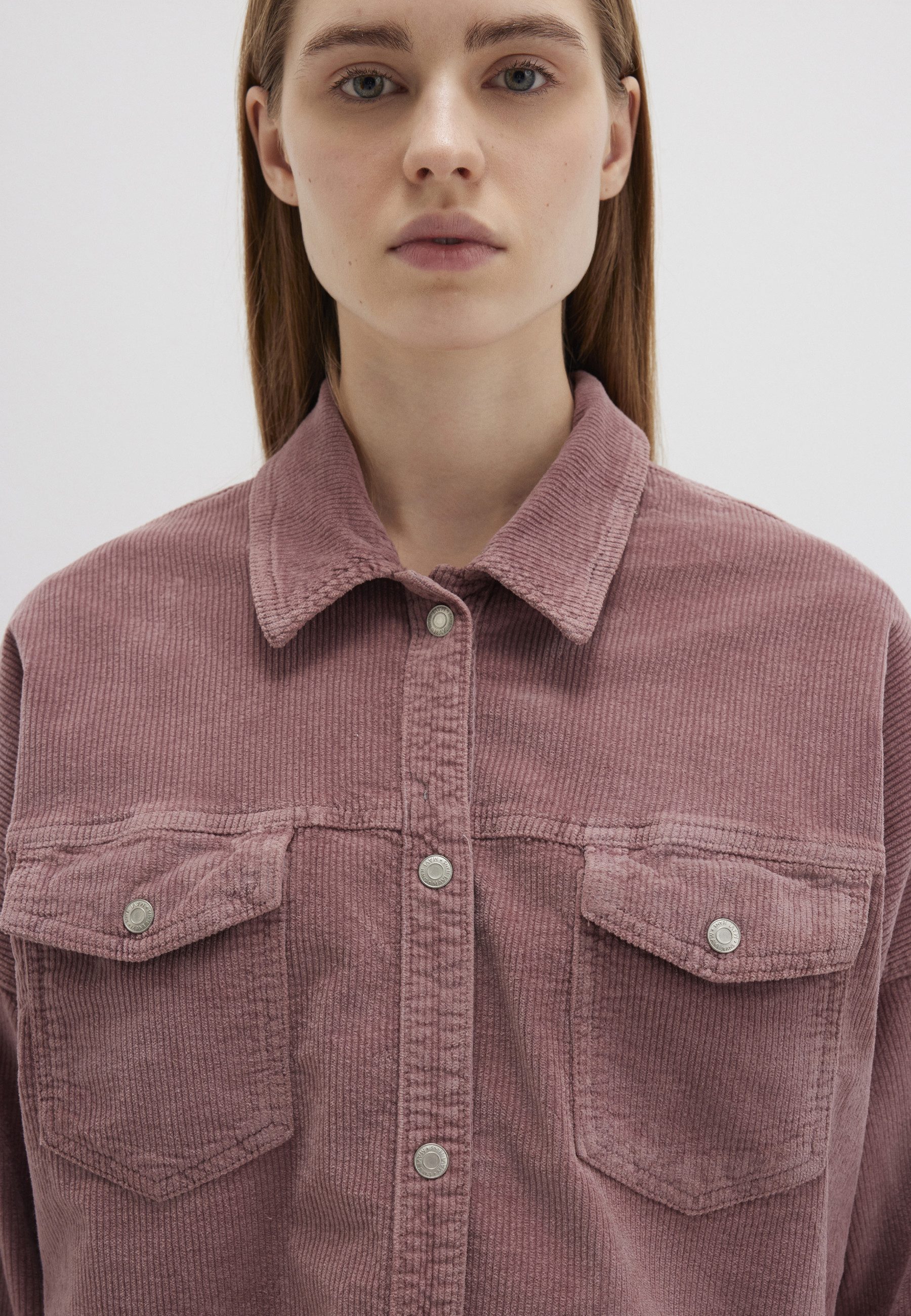 Mavi Langarmbluse FIONA Boyfriend Cord Overshirt