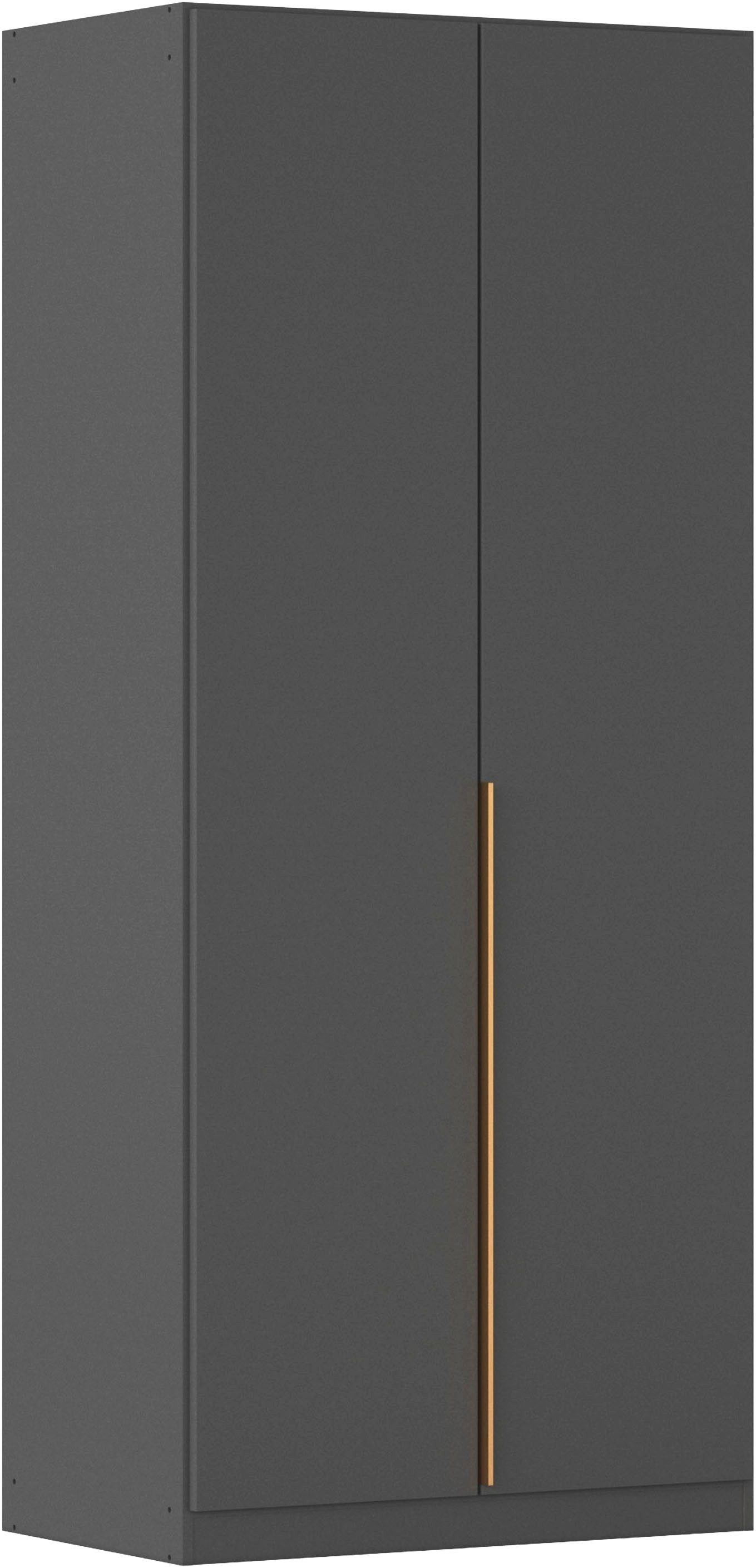 OTTO home Kleiderschrank Mehrzweckschrank Aktenschrank Möbel Mietswohnung Garderobe AGORDO (Breiten 91-405 cm, Griffe GOLD-Farben) durchdachte Innenausstattung kleine und große Räume MADE IN GERMANY