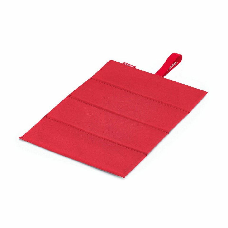REISENTHEL® Sitzkissen seatpad L, faltbare Sitzunterlage Red,  zusammenfaltbar, Ideal für einen Sitzplatz im Freien
