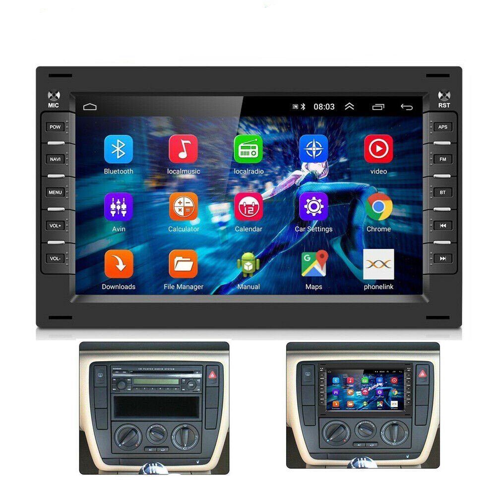 für VW Autoradio GABITECH Android T5 BORA Autoradio POLO MULTIVANT Navi 10 GPS SHARAN