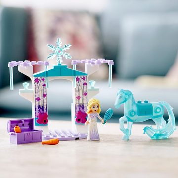 LEGO® Konstruktionsspielsteine Elsa und Nokks Eisstall (43209), LEGO® Disney Princess, (53 St), Made in Europe