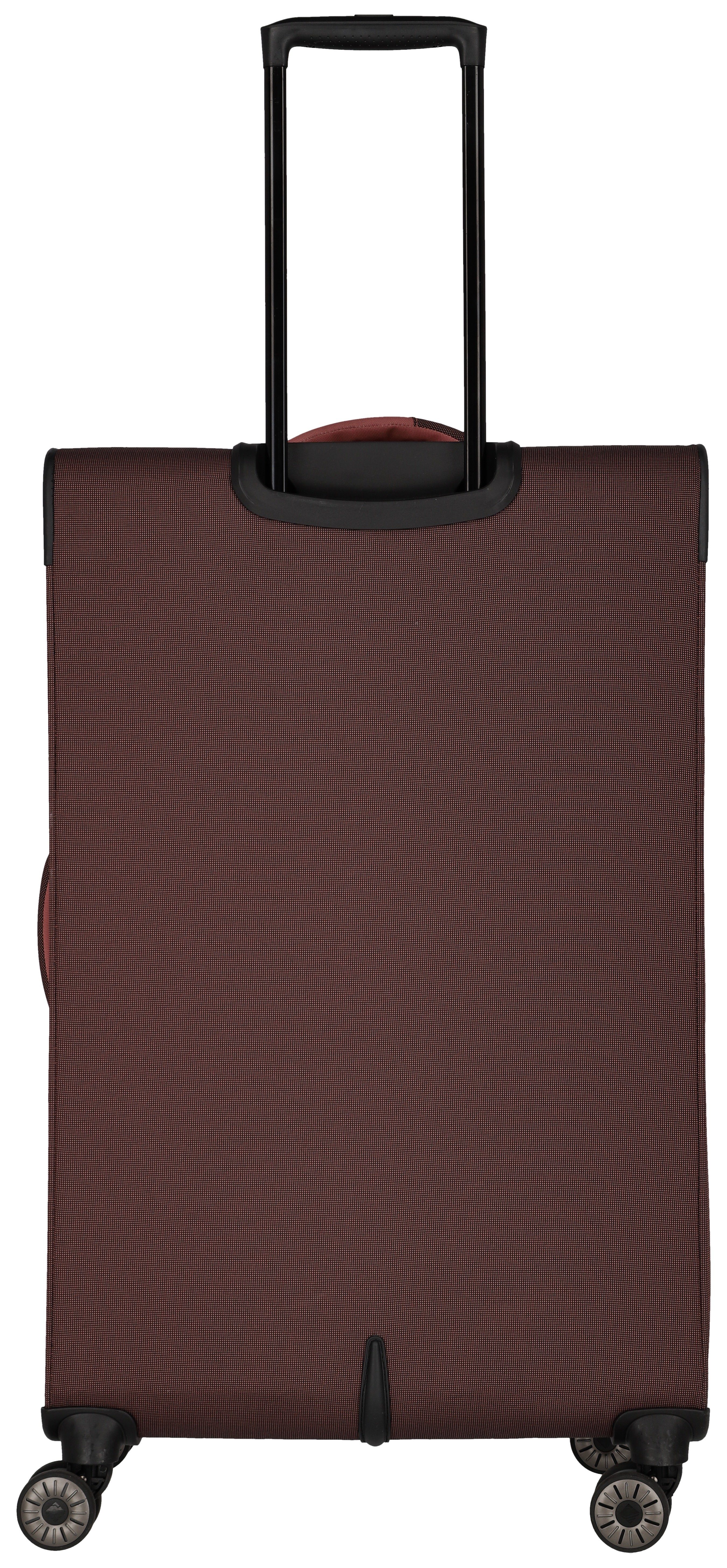 travelite Weichgepäck-Trolley VIIA, verschiedene Größen und Farben, 4 Rollen, Reisegepäck Trolley Koffer Weichgepäck TSA Schloss – Bild 5 von 5