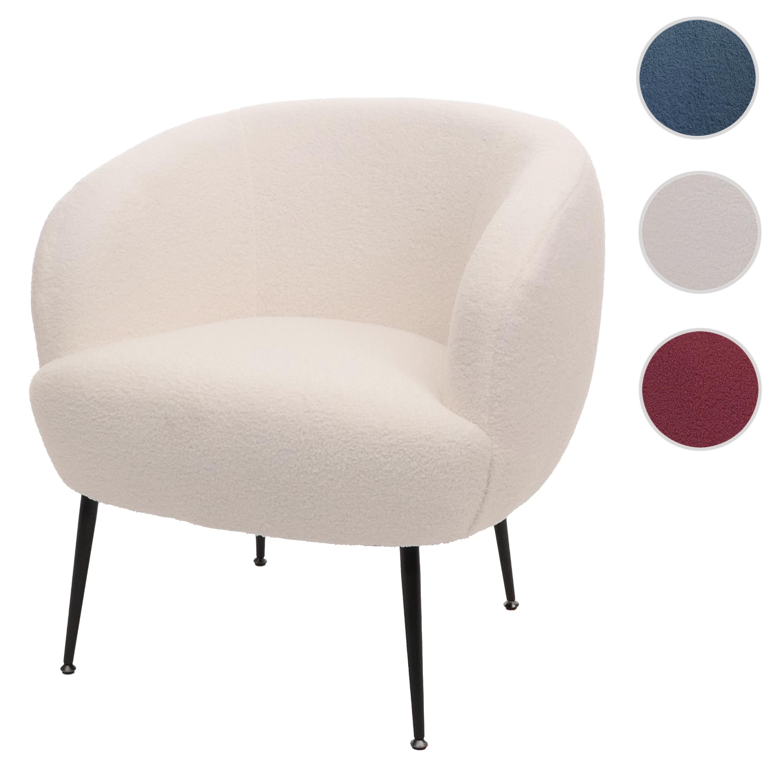 MCW Loungesessel Lounge-Sessel MCW-O37, Moderner Bouclé-Stoffbezug günstig online kaufen
