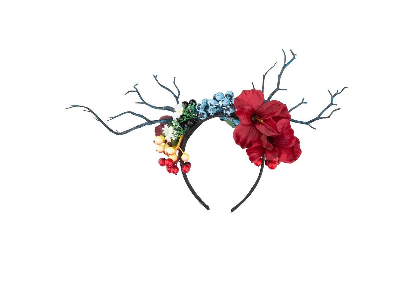 dressforfun Haarband Stirnband, Für viele Anlässe und Outfits, charmantes Accessoire, Haarschmuck, 1-tlg., Konfektionsgröße 0 in bunt, Natürlich und detailgenau gearbeitet, Einheitsgröße für Erwachsene