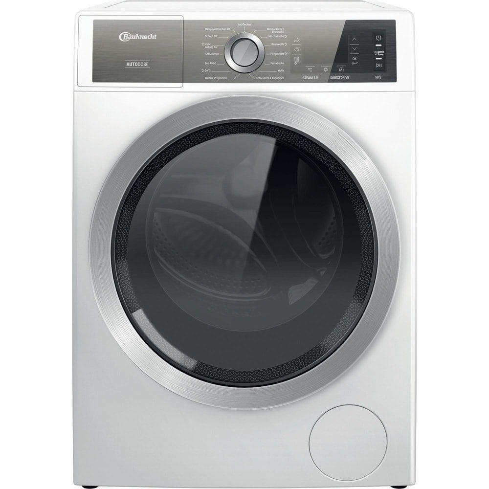 DE 9kg A freistehend Waschmaschine EEK: BAUKNECHT B8 W946WB Frontlader