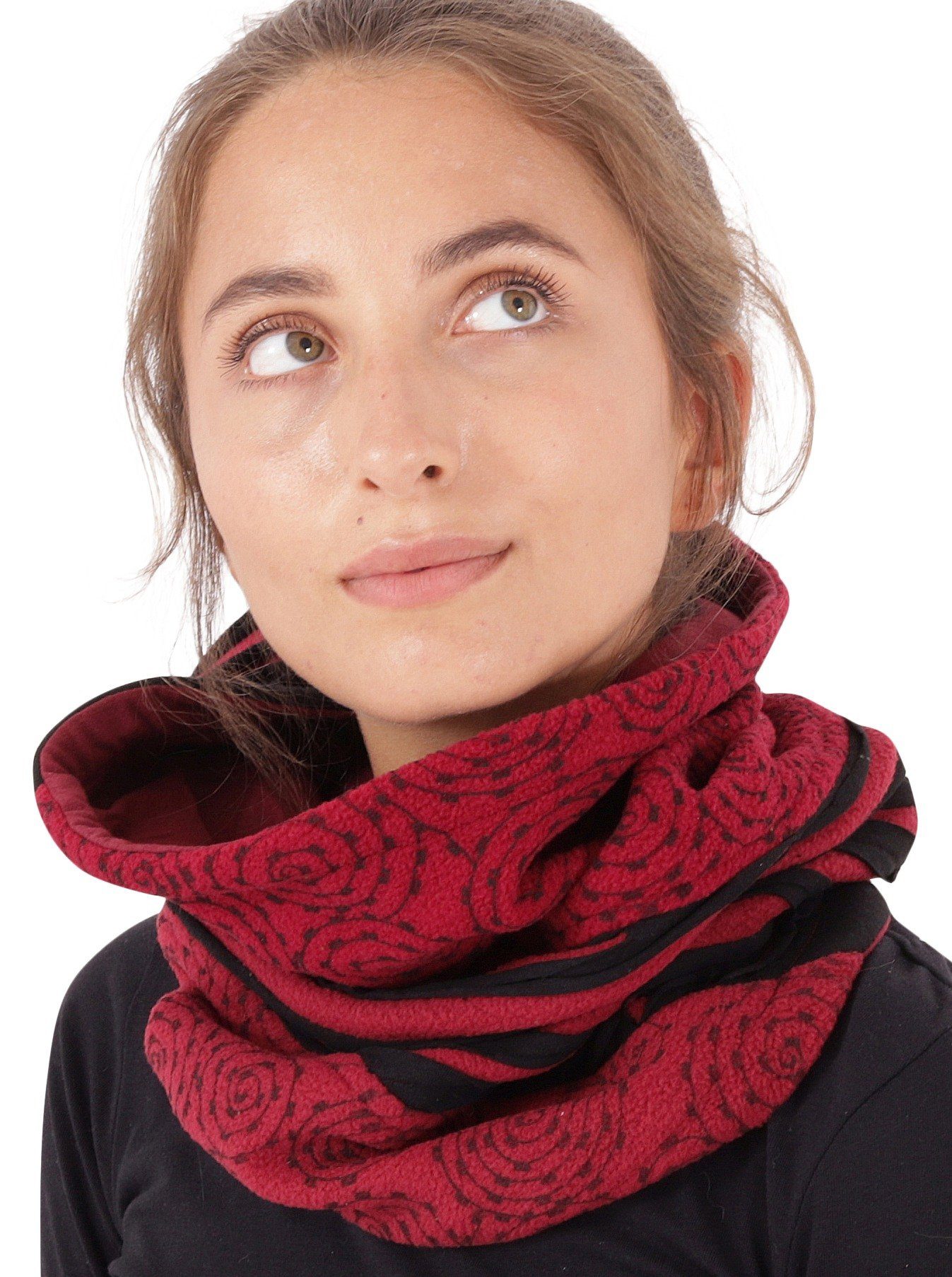 PUREWONDER Schal »Schlauchschal Rundschal mit Print lp31« Fleece online  kaufen | OTTO