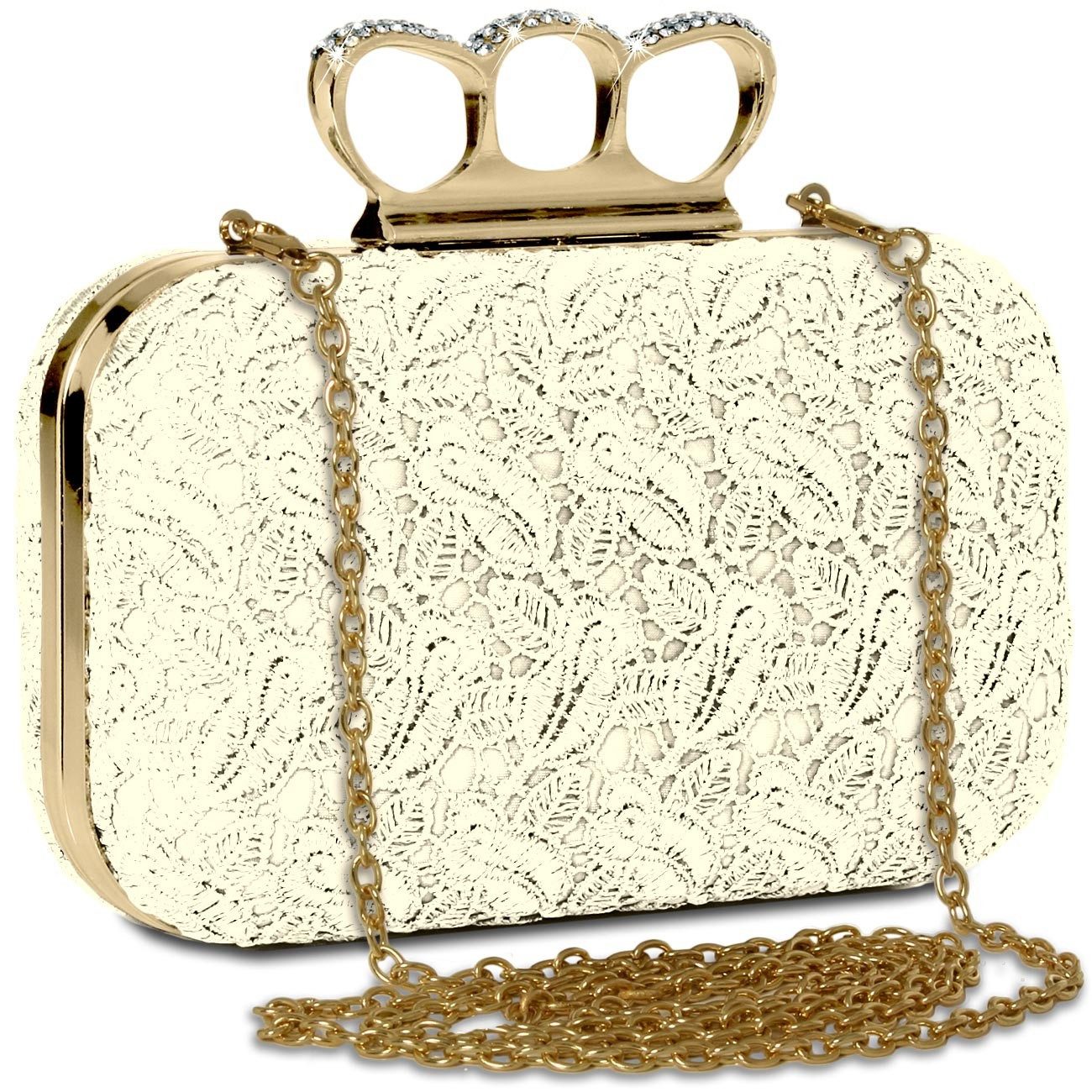 Caspar Clutch TA290 Damen Schlagring Box günstig online kaufen
