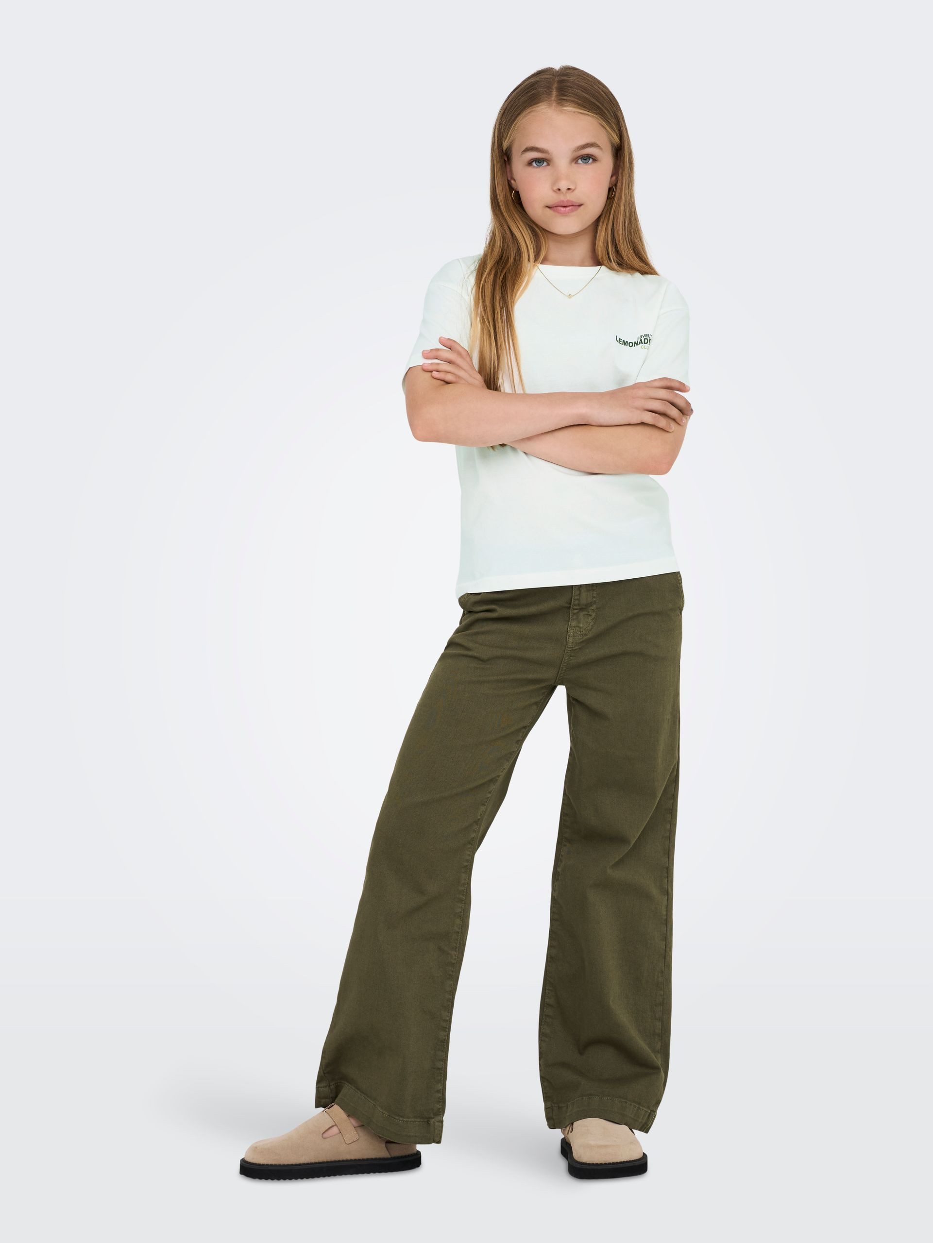 KIDS ONLY T-Shirt KOGHELEN LIFE S/S LOOSE PRINTED TEE JRS