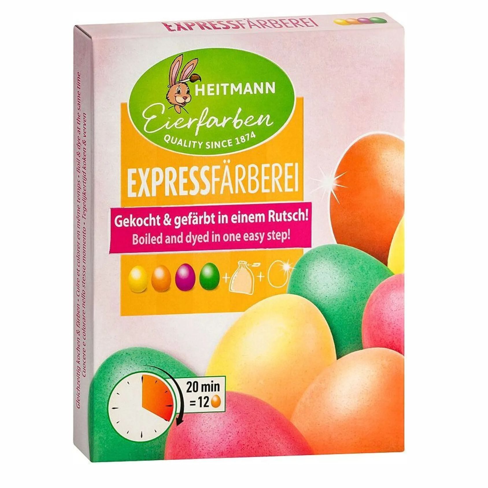 BRAUNS HEITMANN Osterei 1x Heitmann Eierfarben Expressfärberei (1 St)