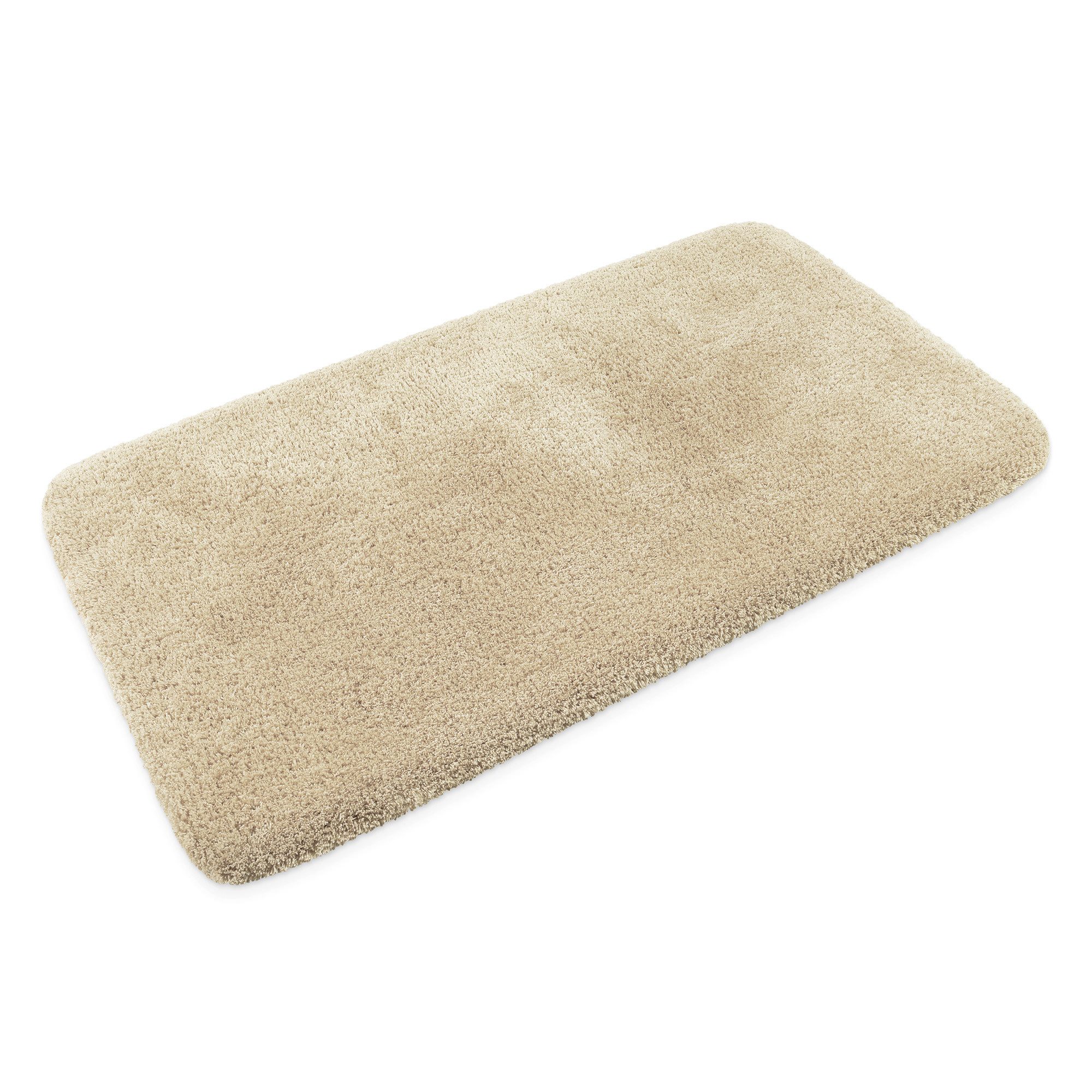 OTTO home Badematte Kaarin, Höhe 30 mm, rutschhemmend beschichtet, schnell trocknend, Polyester, rechteckig, Badteppich, getuftet, flauschig, hochflor, große Farbauswahl