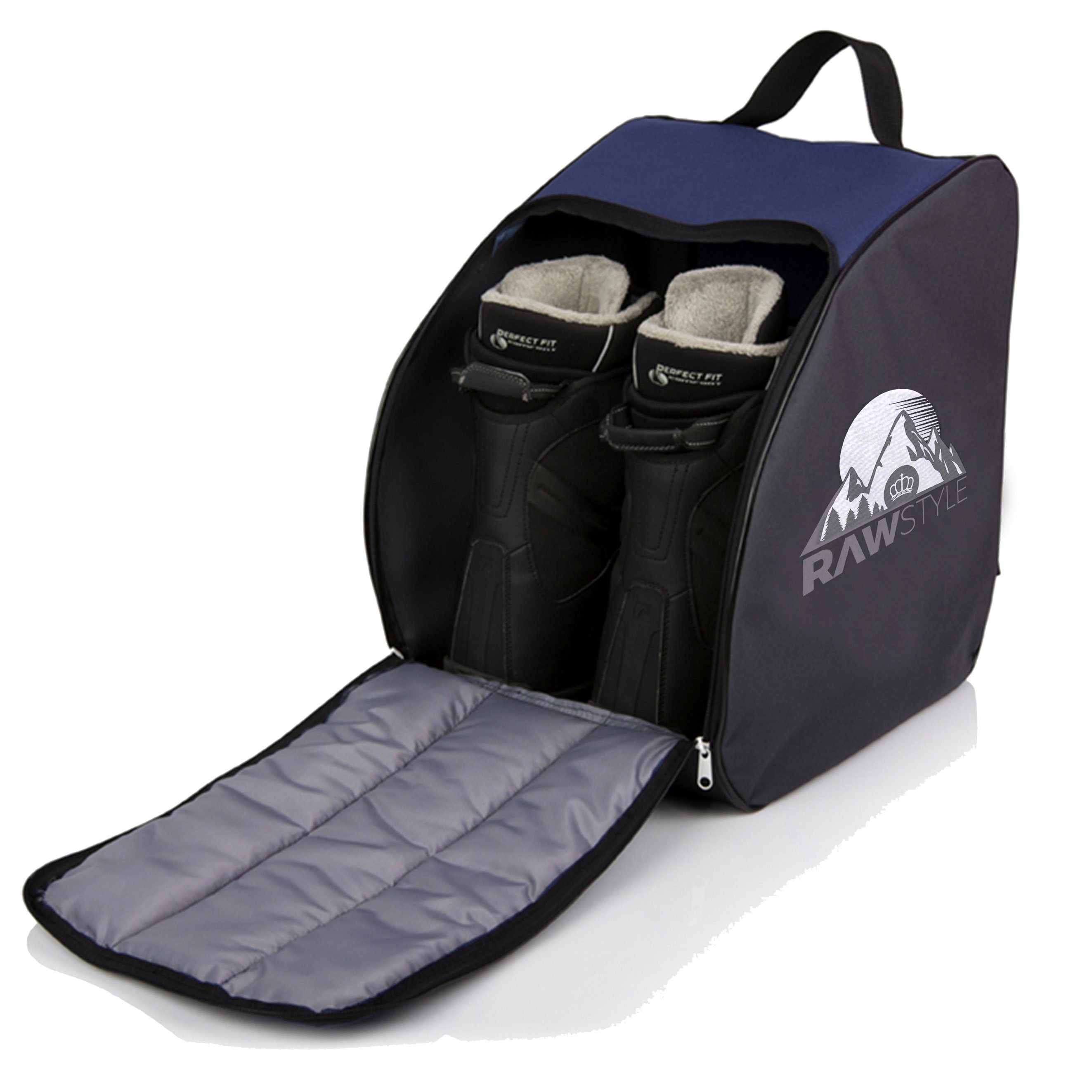 BambiniWelt by Rafael K. Skitasche Skitasche Ski-Schuh-Tasche KOMBI SET 160cm oder 180cm wasserdicht (Skitasche + Skischuhtasche), wasserdichtes, starkes Cordura-Gewebe