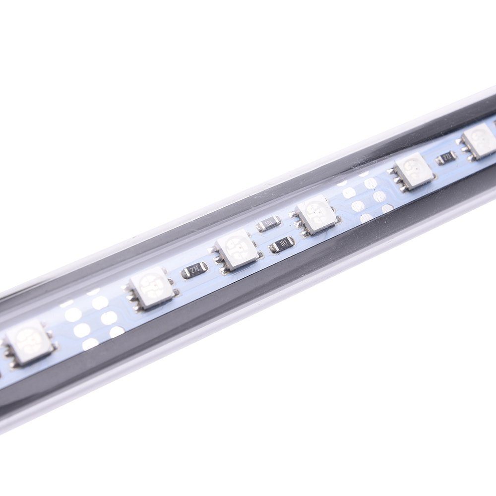 Rosnek LED Aquariumleuchte RGB,Wasserdicht,Bluetooth App,Aquarium Beleuchtung, LED, RGB, LED Aquarium Lampe