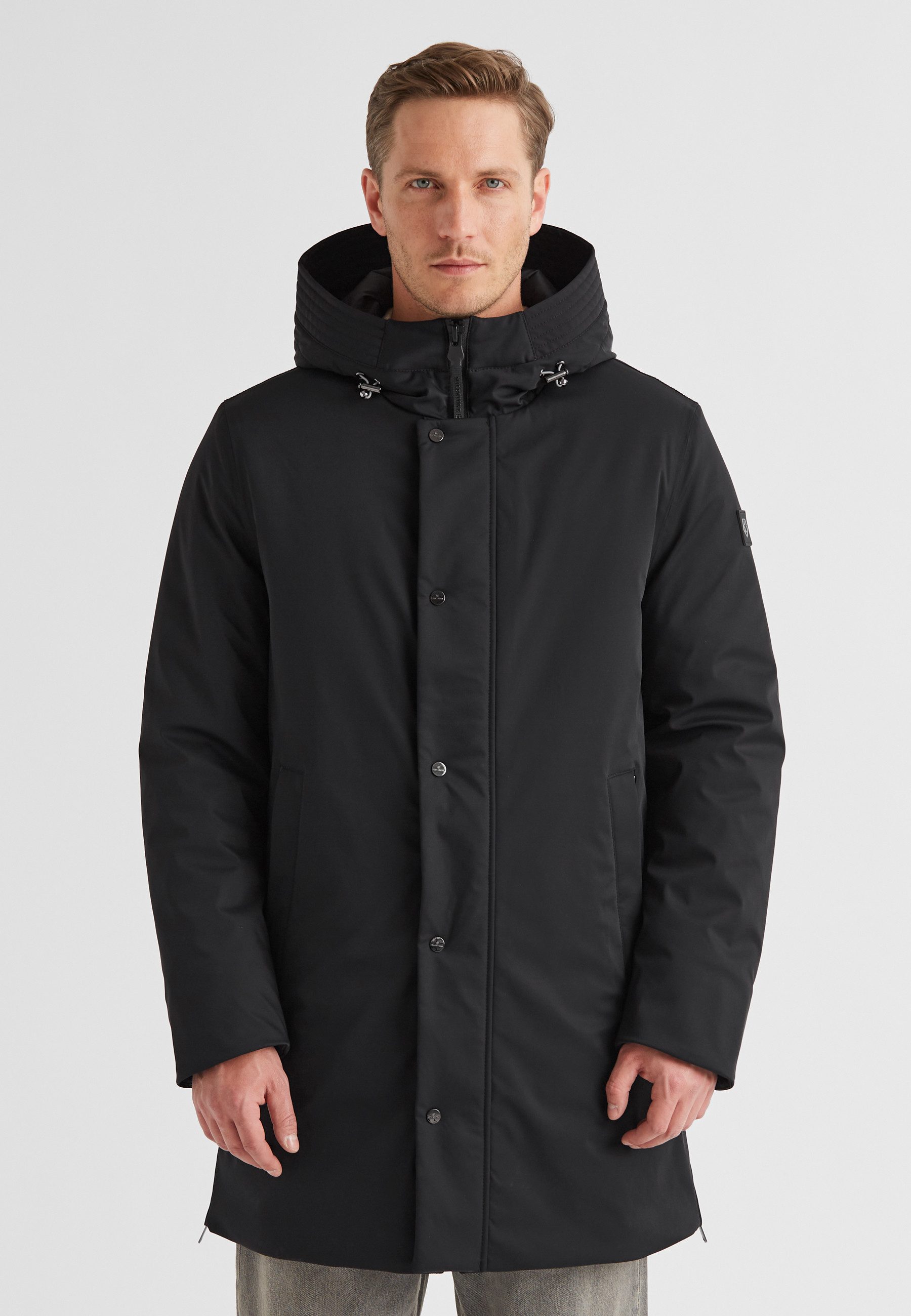 Milestone Parka MSLincoln Herren klassisch, sportlich Zwei Wege RV lockere Passform