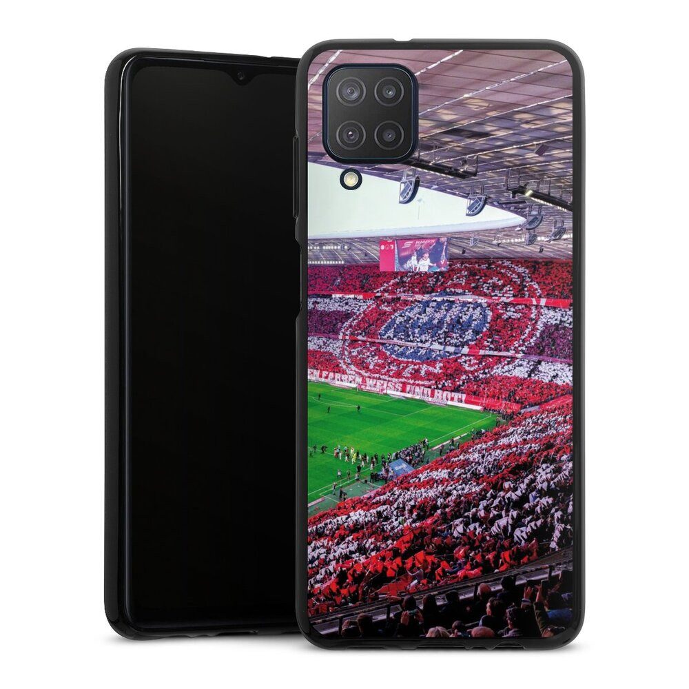 DeinDesign Handyhülle FCB Stadion FC Bayern München FCB Stadion Tribüne, Samsung Galaxy M12 Silikon Hülle Bumper Case Handy Schutzhülle