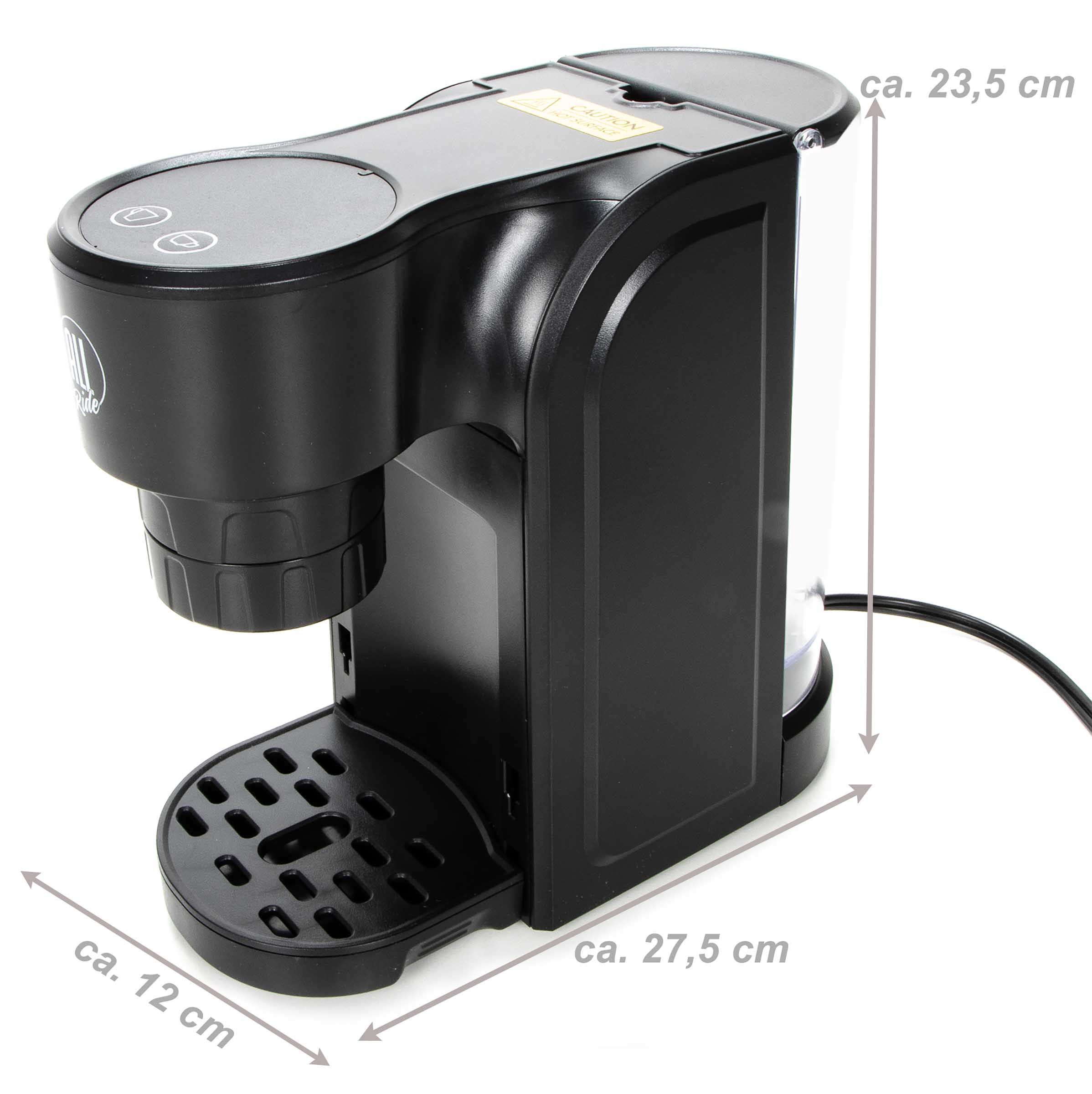 All Ride Kapselmaschine LKW Kapsel Kaffeemaschine, Kapsel, 24 Volt Kapsel Kaffeemaschine für LKW Wohnmobil