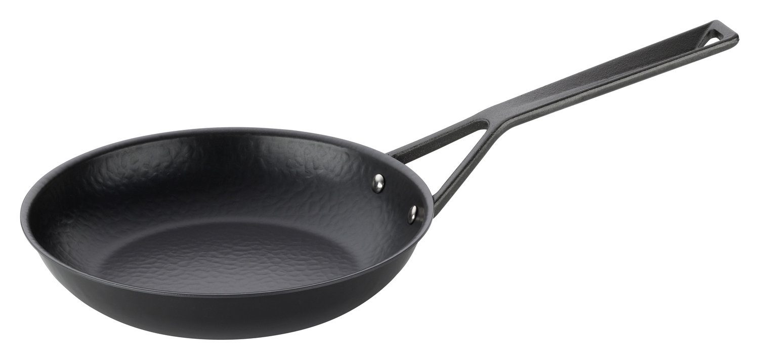 kela Bratpfanne RHINO, Ø 20 cm, Schwarz, Elektro, Gas, Induktion, Eisen, Backofenfest, Hitzebeständig bis 300 °C