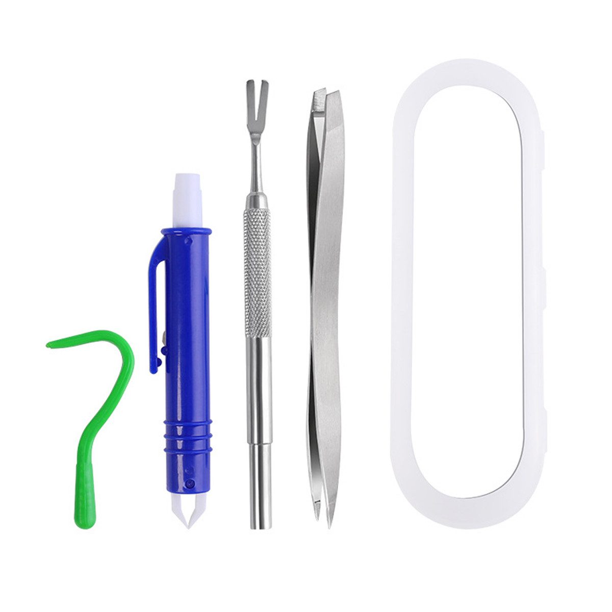 FELIXLEO Zeckenpinzette Zeckenzange für Hunde Katze Mensch 4er Set Zeckenzangen, 1-tlg.