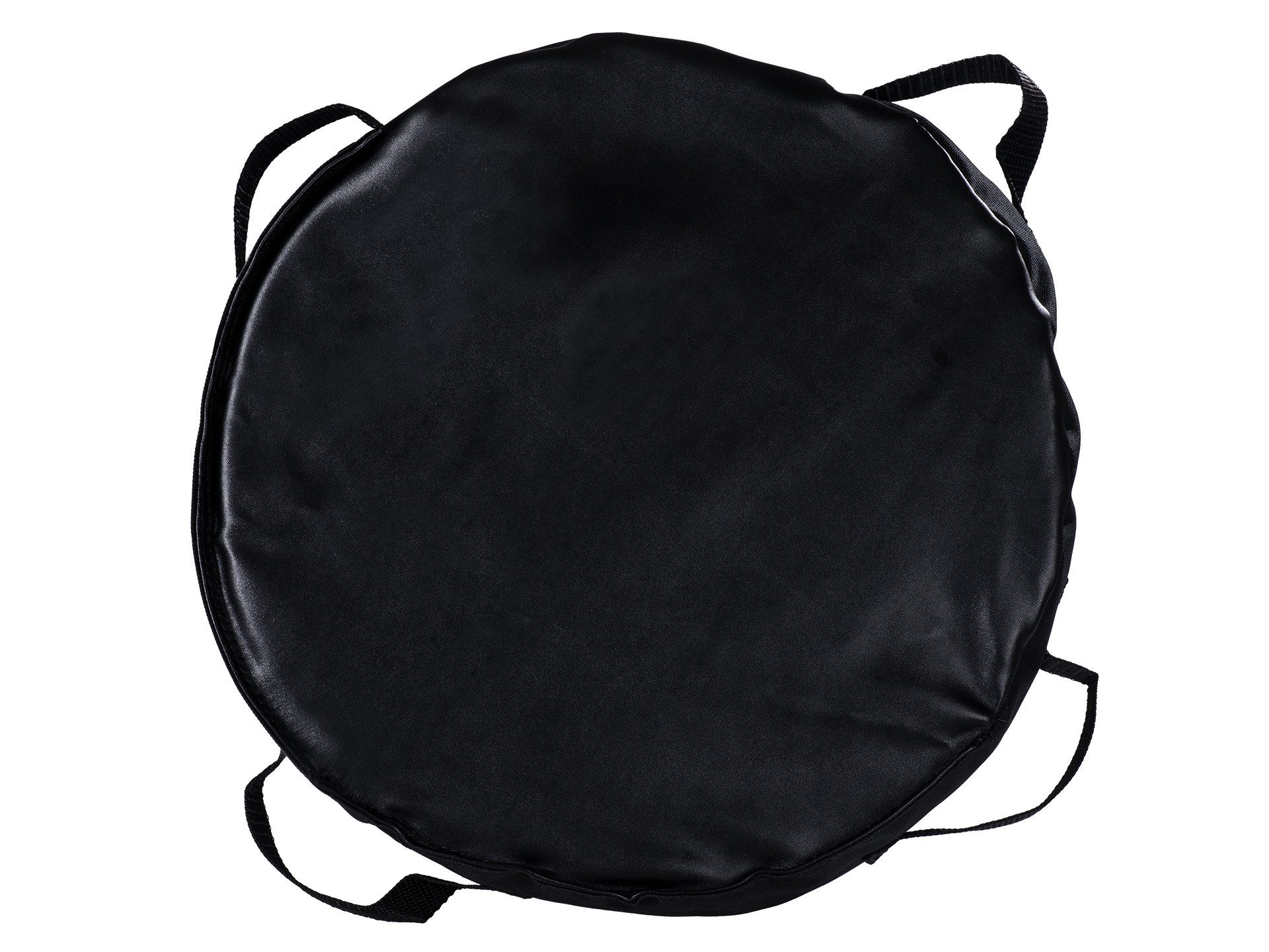 KWON Schlagpolster K-Pad Pratze Rund mit Griffe Schlagkissen Trittkissen Kampfsport, Weich, 4 Griffe, 37 cm Durchmesser, Krav Maga, Kickboxen