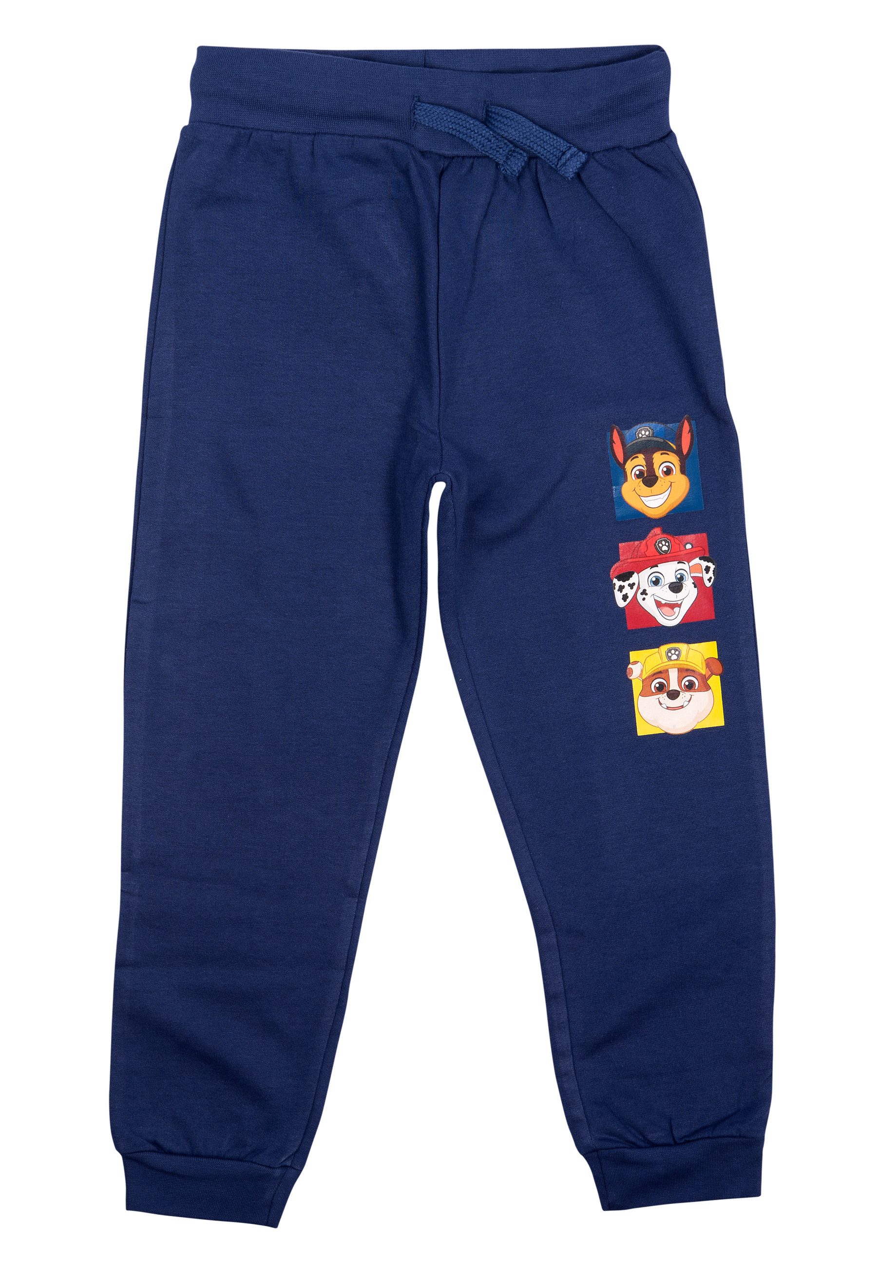 United Labels® Jogginghose Paw Patrol - Chase, Marshall & Rubble - Team Paw