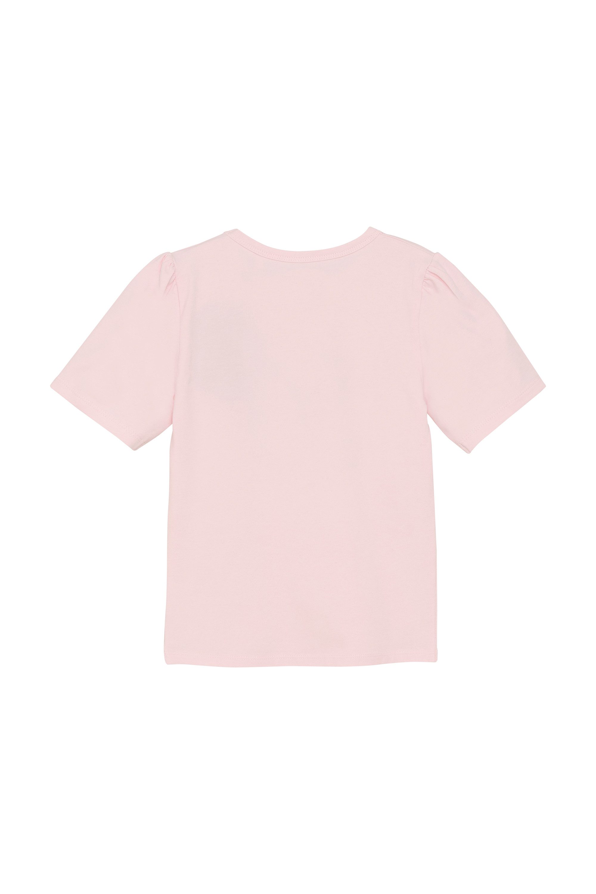 Minymo Rundhalsshirt MIT-shirt SS Modisches T-Shirt mit Pailletten