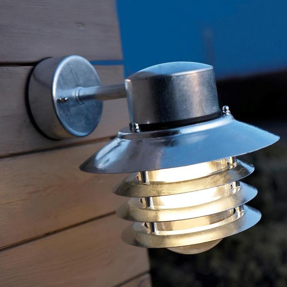 hängend Deckenleuchte Angabe, Nein, Vejers down Outdoor-Leuchte Aussenlampe, keine Außenwandleuchte warmweiss, Leuchtmittel enthalten: click-licht Aussenwandleuchte, verzinkt E27,