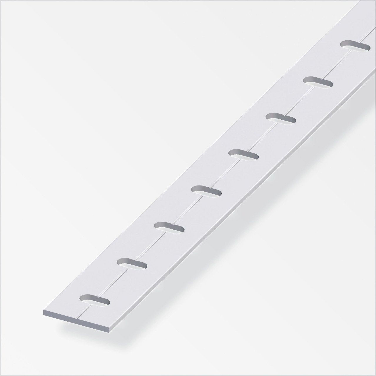Profil alfer Flachstange Aluminium eloxiert silber